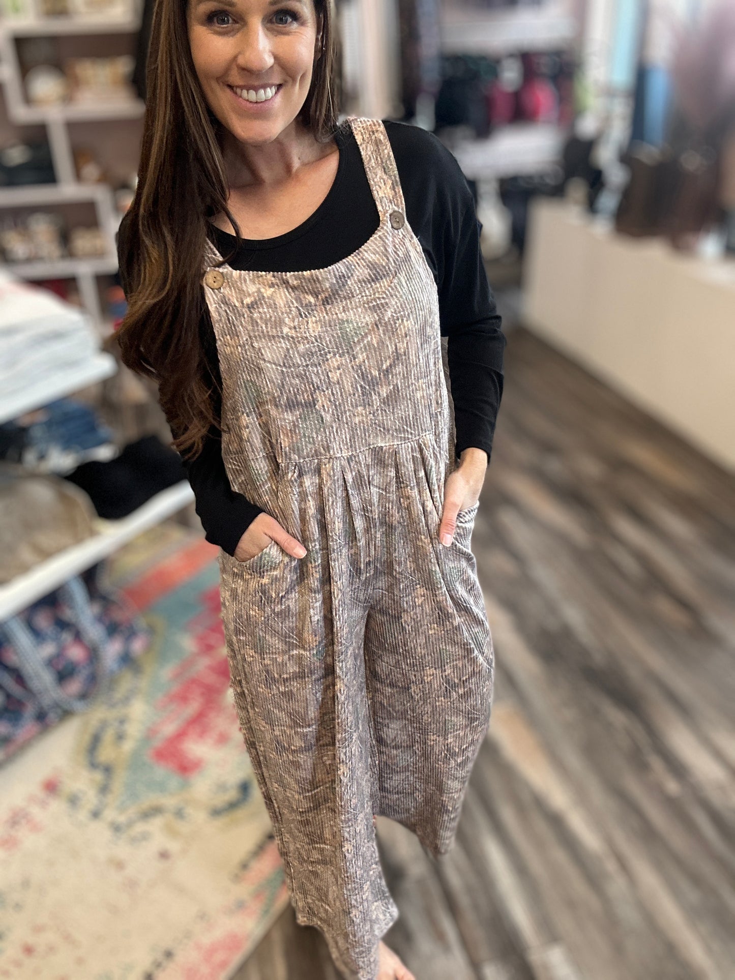 Cassidy Camo Overalls