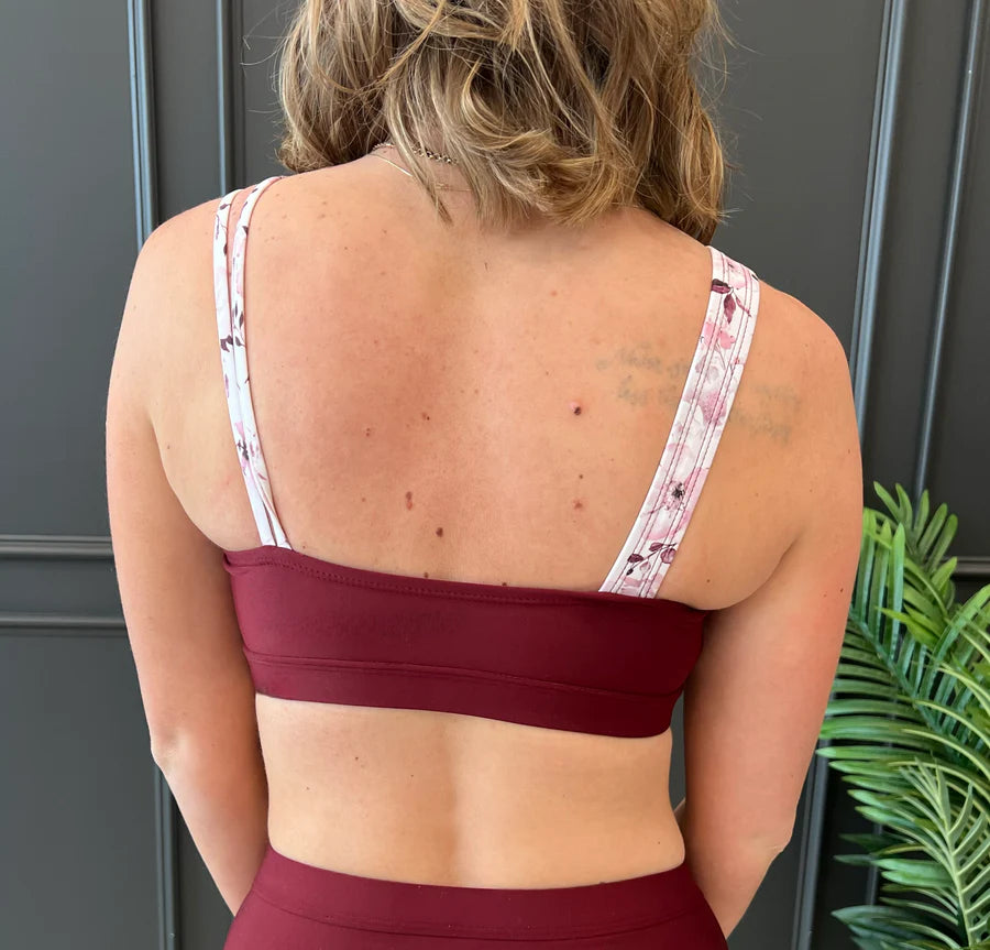 Capture the Coast Floral Swim Top