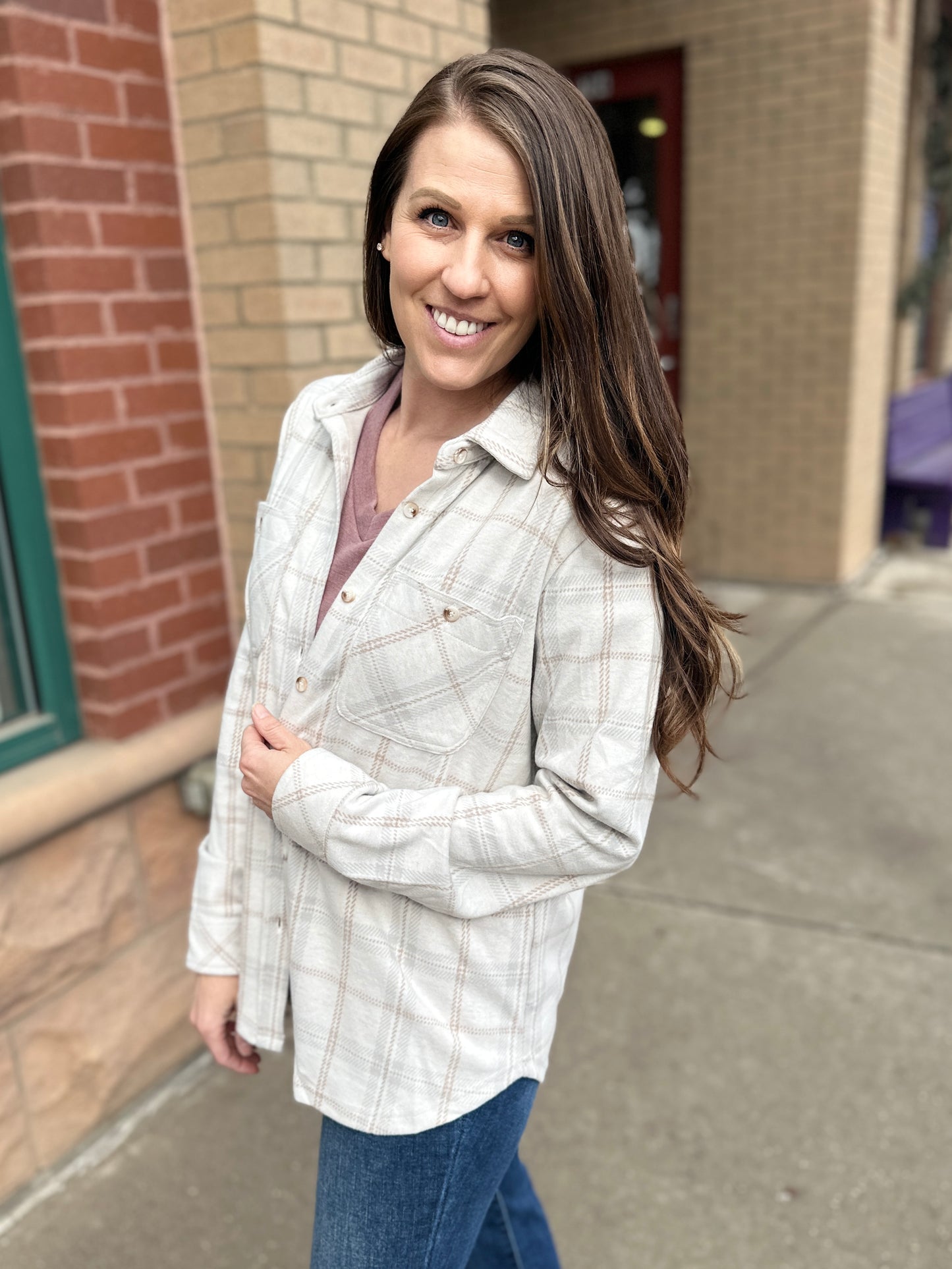 Soft Button Up