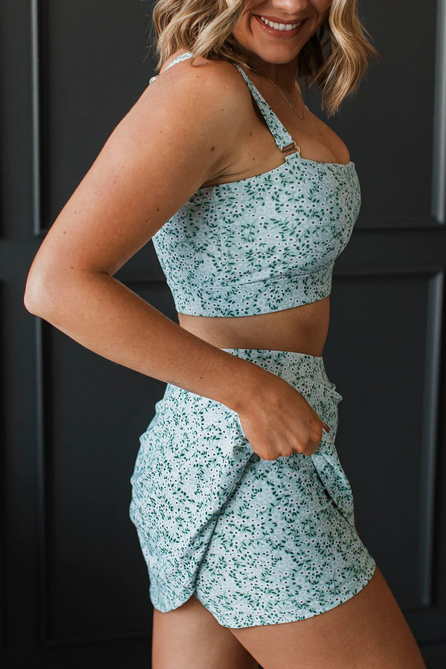 Sunny Floral Swim Skirt