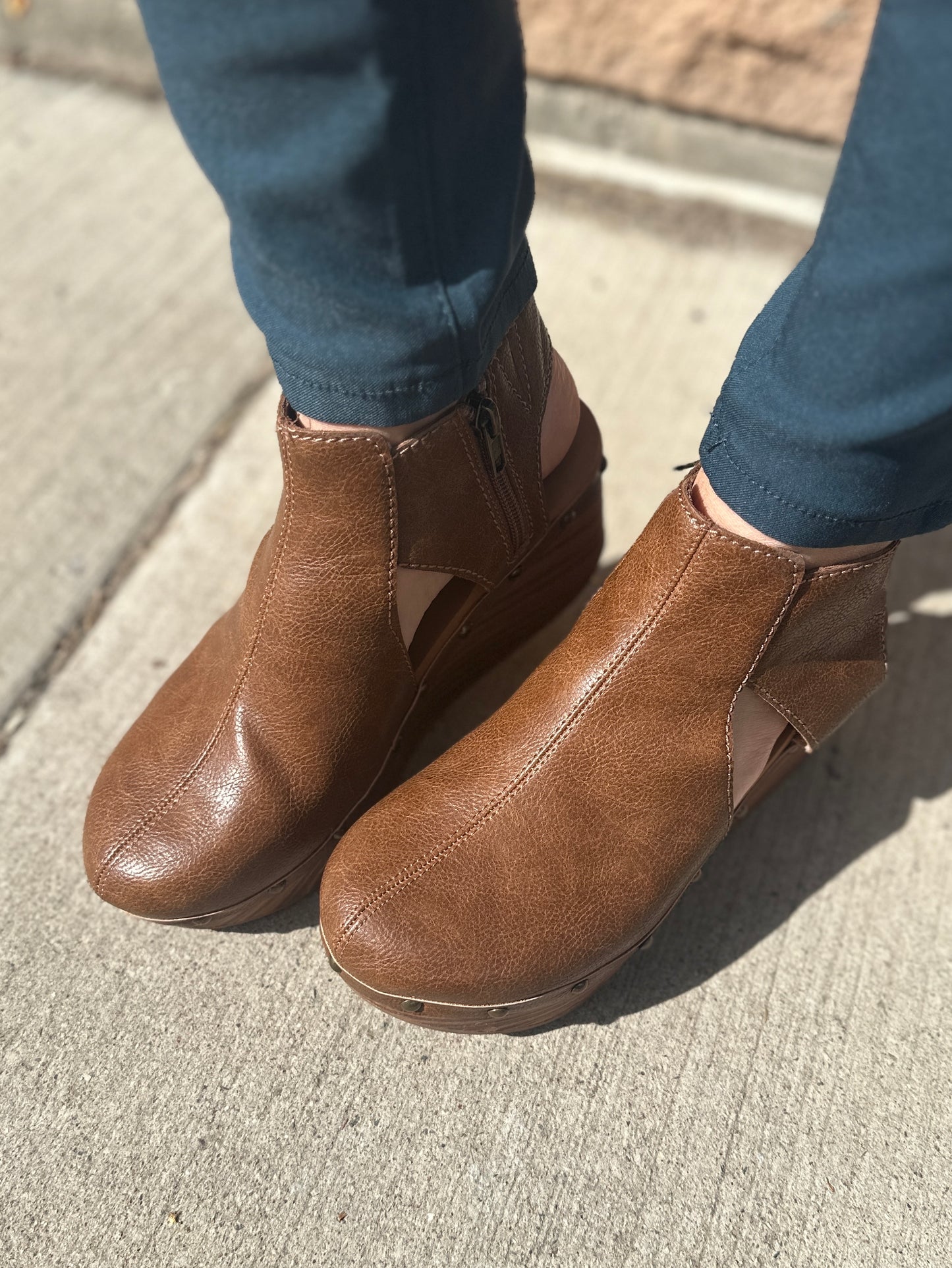 Brown Brooke Bootie