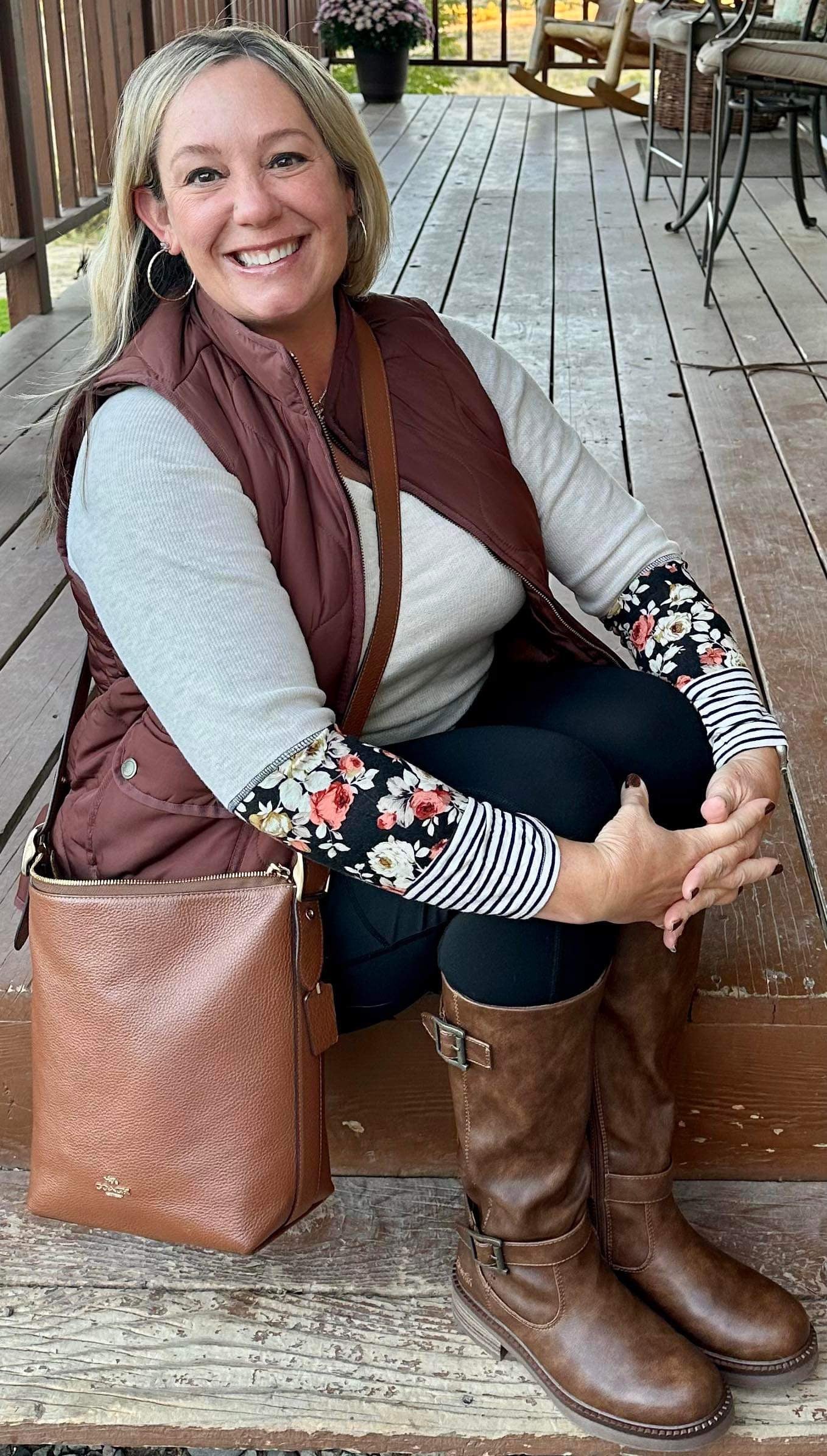 Brown Vanitee Tall Boot