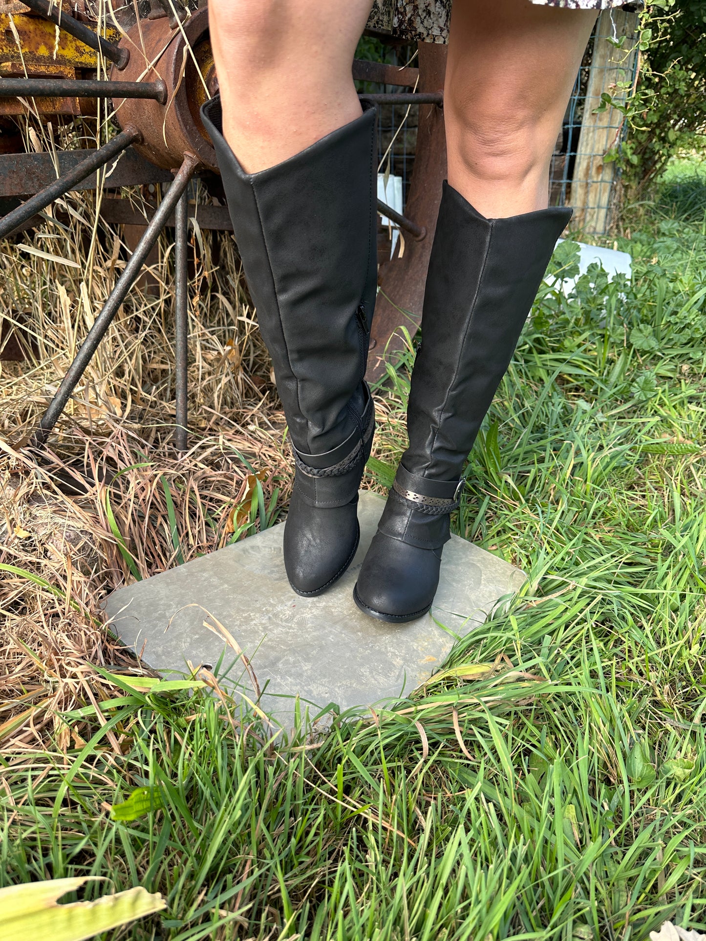 Black Dixie Boot