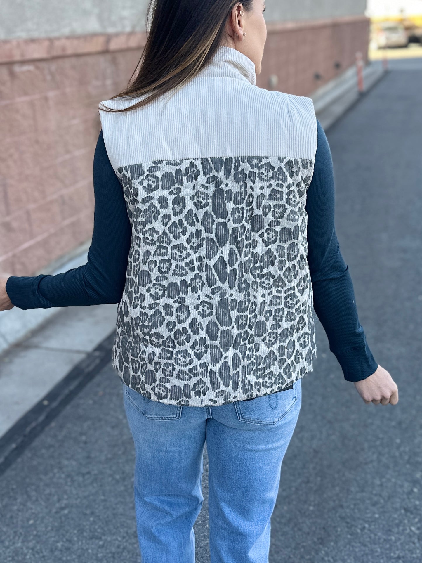 Leopard Animal Print Vest