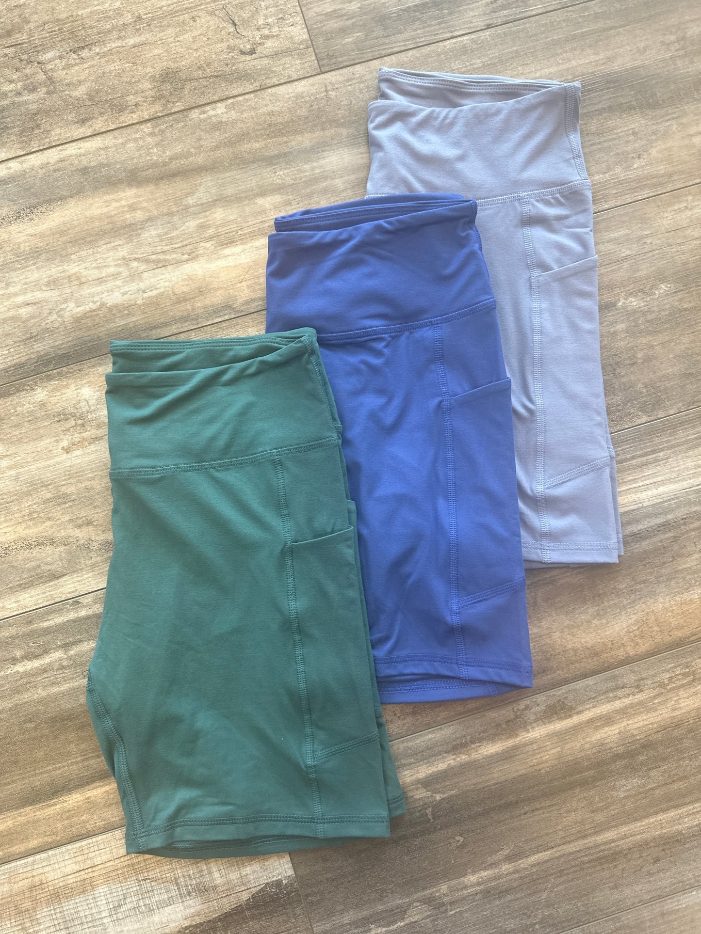 6" Pocket Biker Shorts