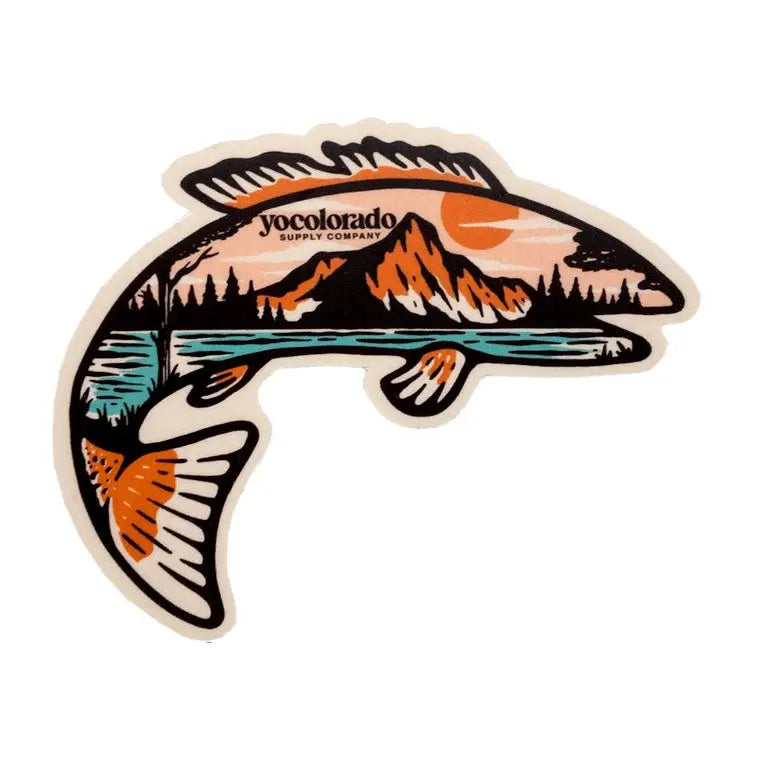 Trout Mountain Sticker