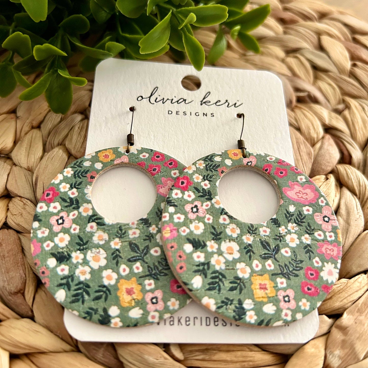 Charlotte - Green & Pink Floral
