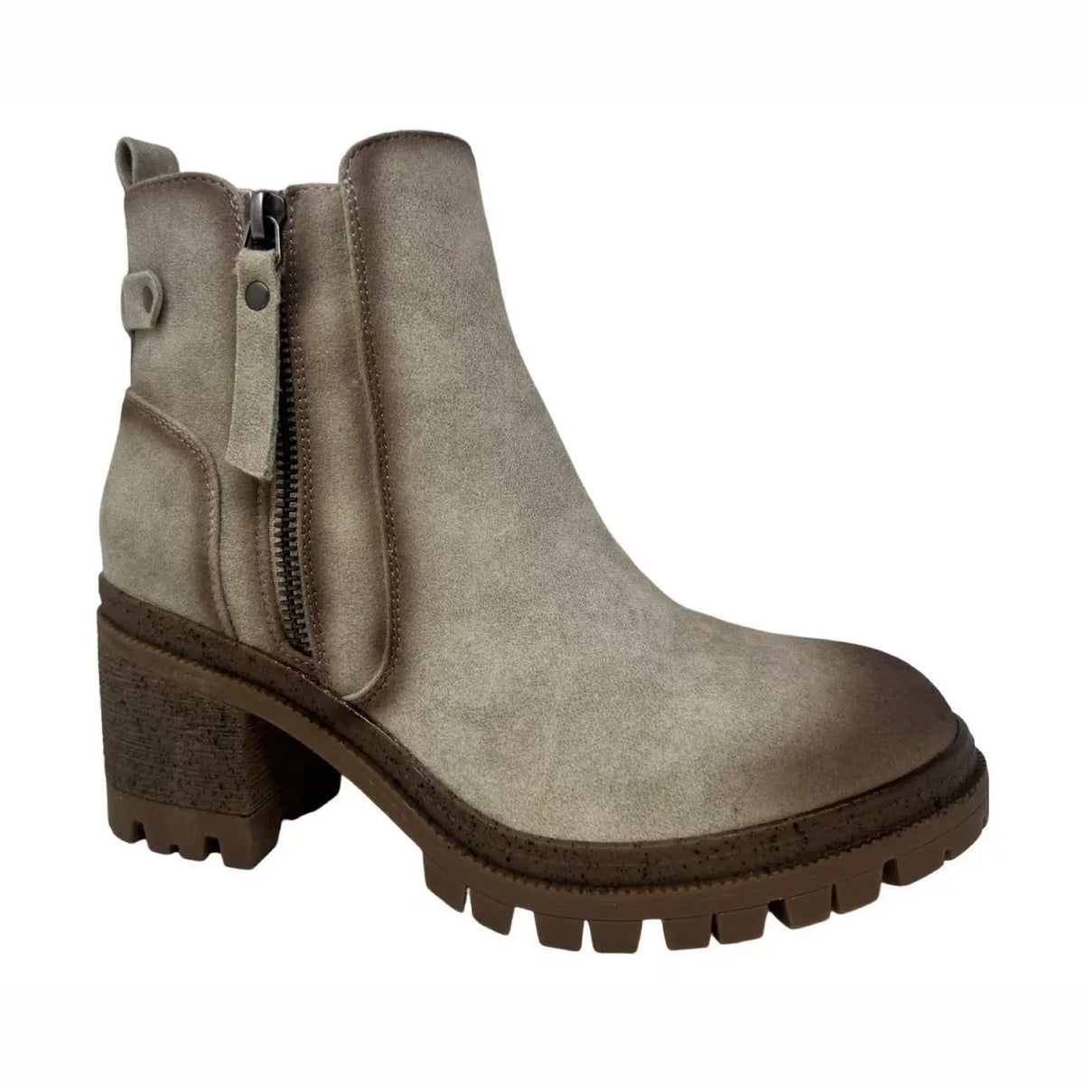 Maeve Beige Bootie