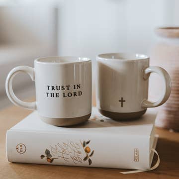 Cross Stoneware Mug