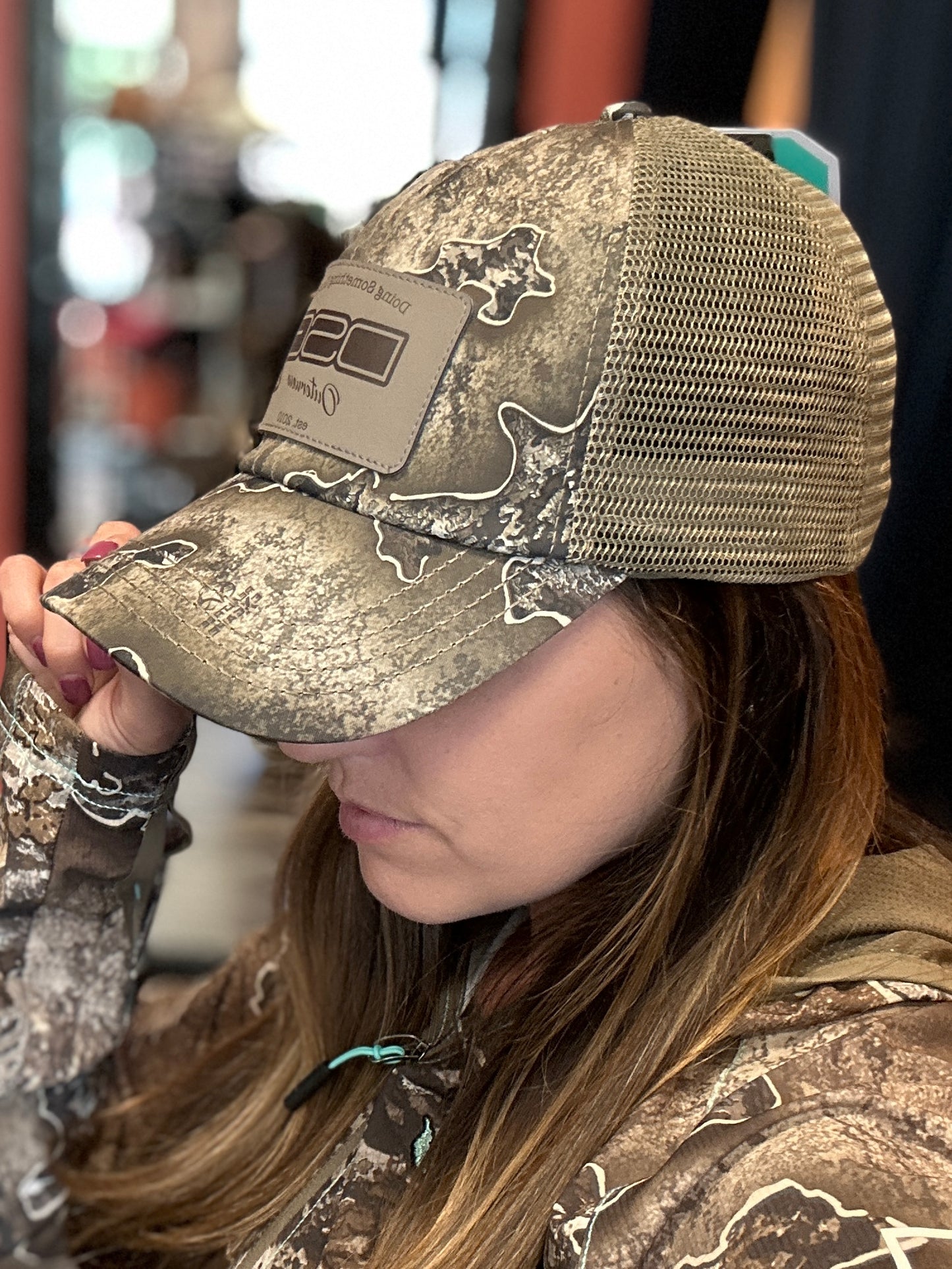 DSG Real Tree Excape Camo Trucker Cap