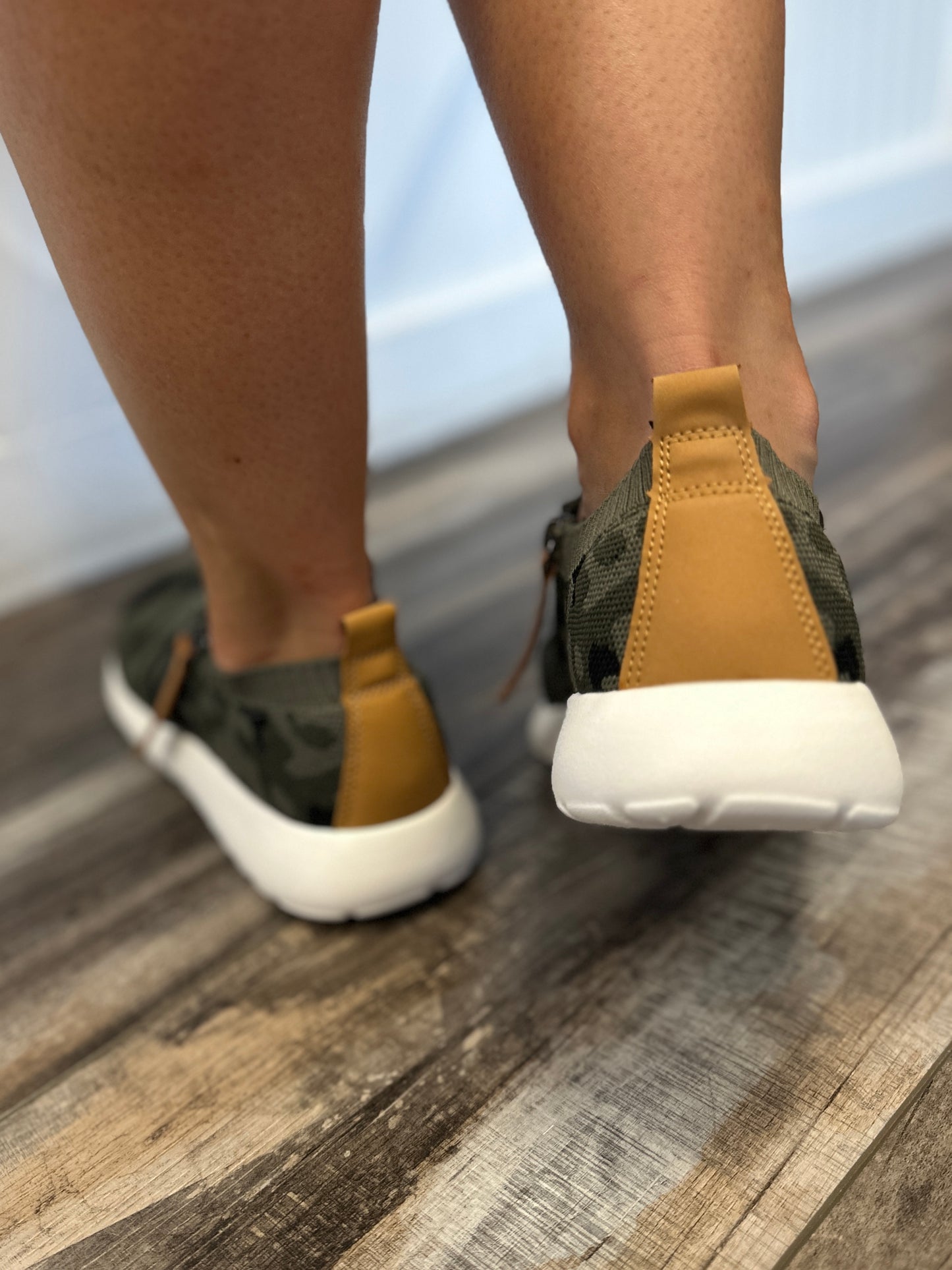 Camo Sprinter Slip On