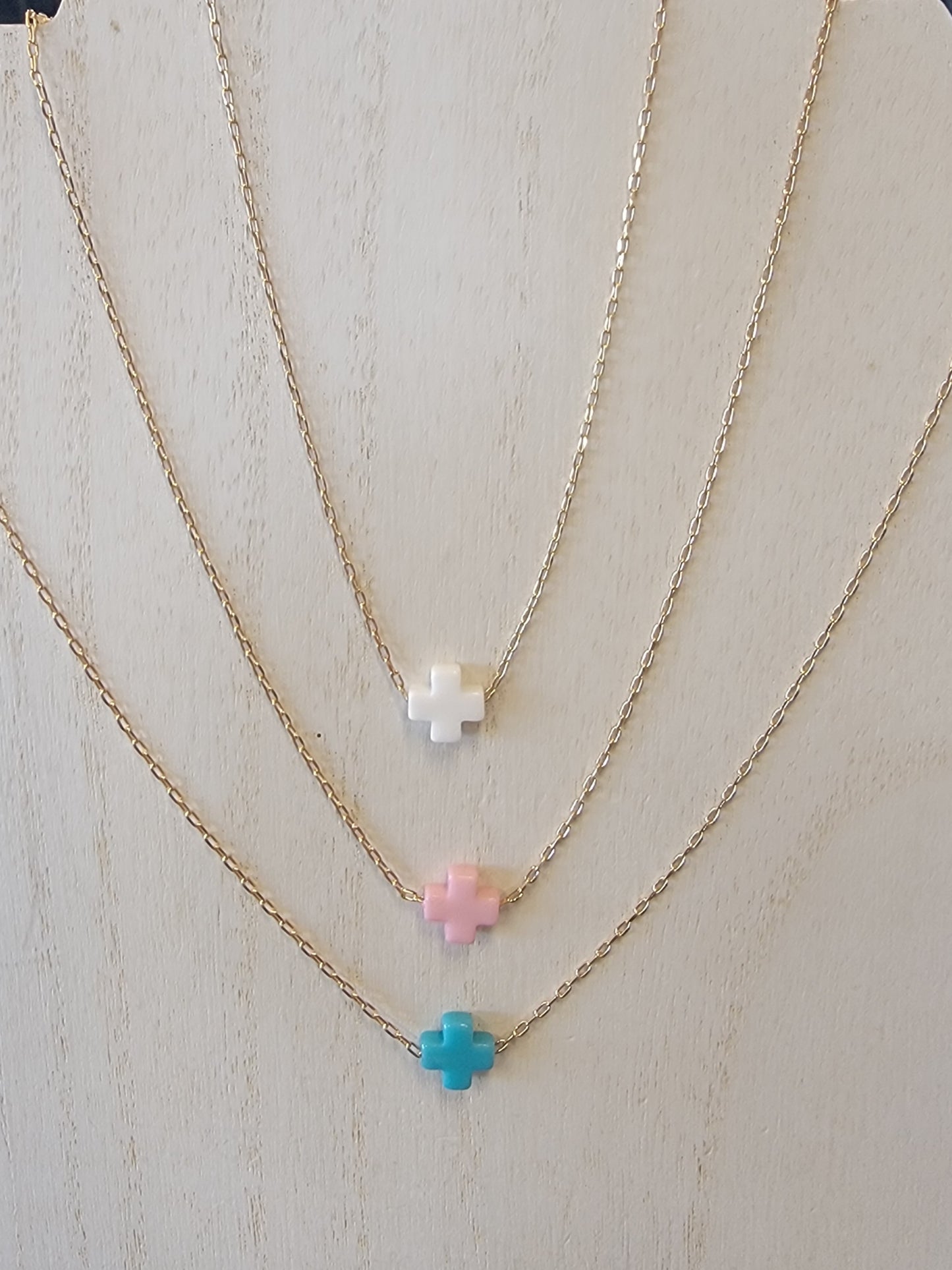 Gold Necklace With Cross