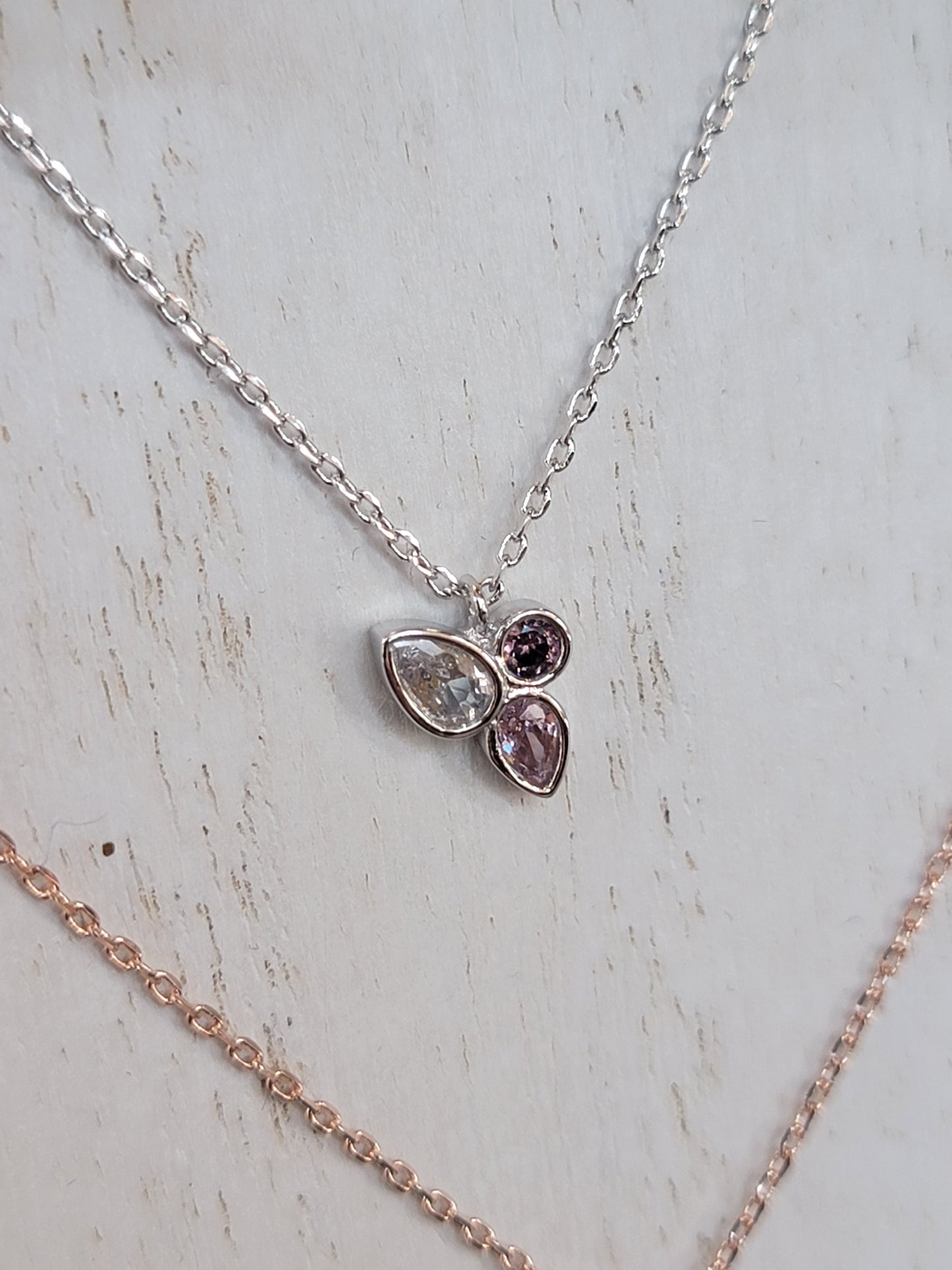 3 Stone Necklace