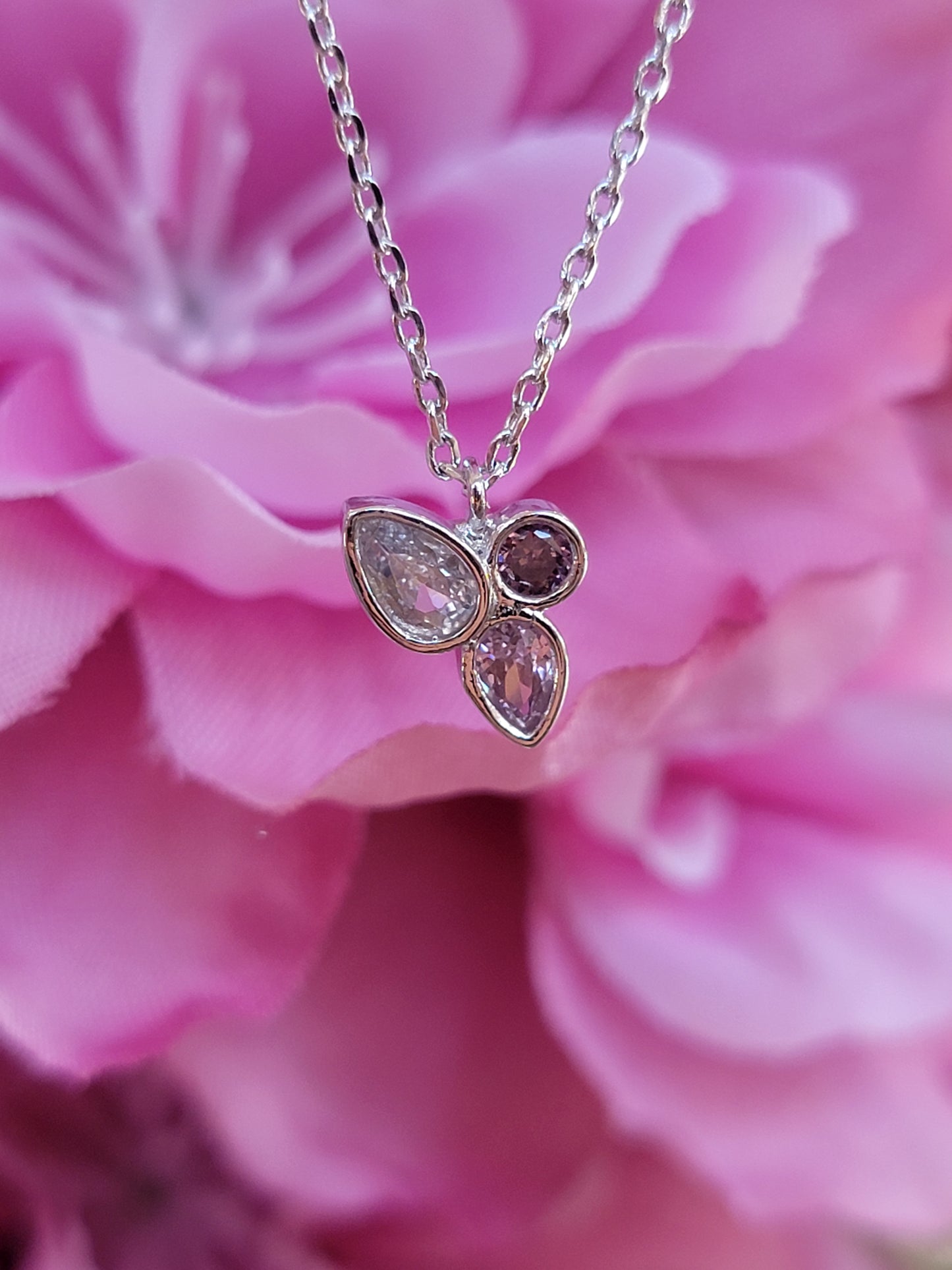 3 Stone Necklace