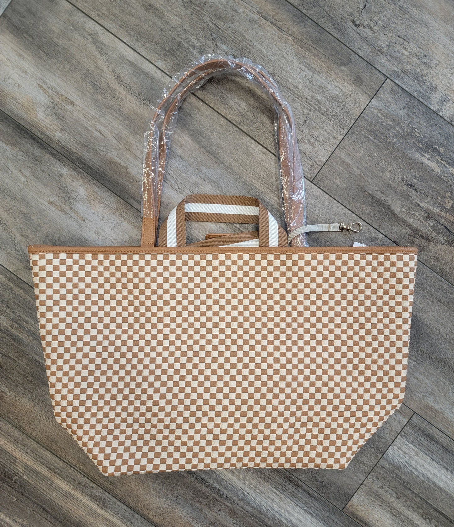 Woven Tiffany Organizer Tote