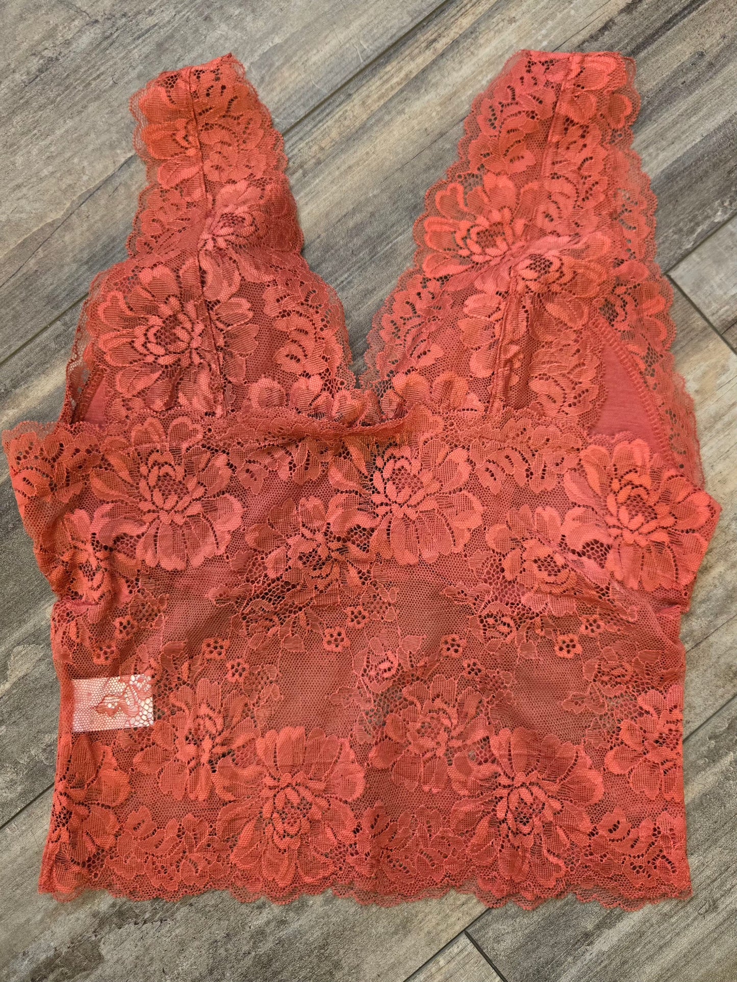 Marsala Lace Bralette