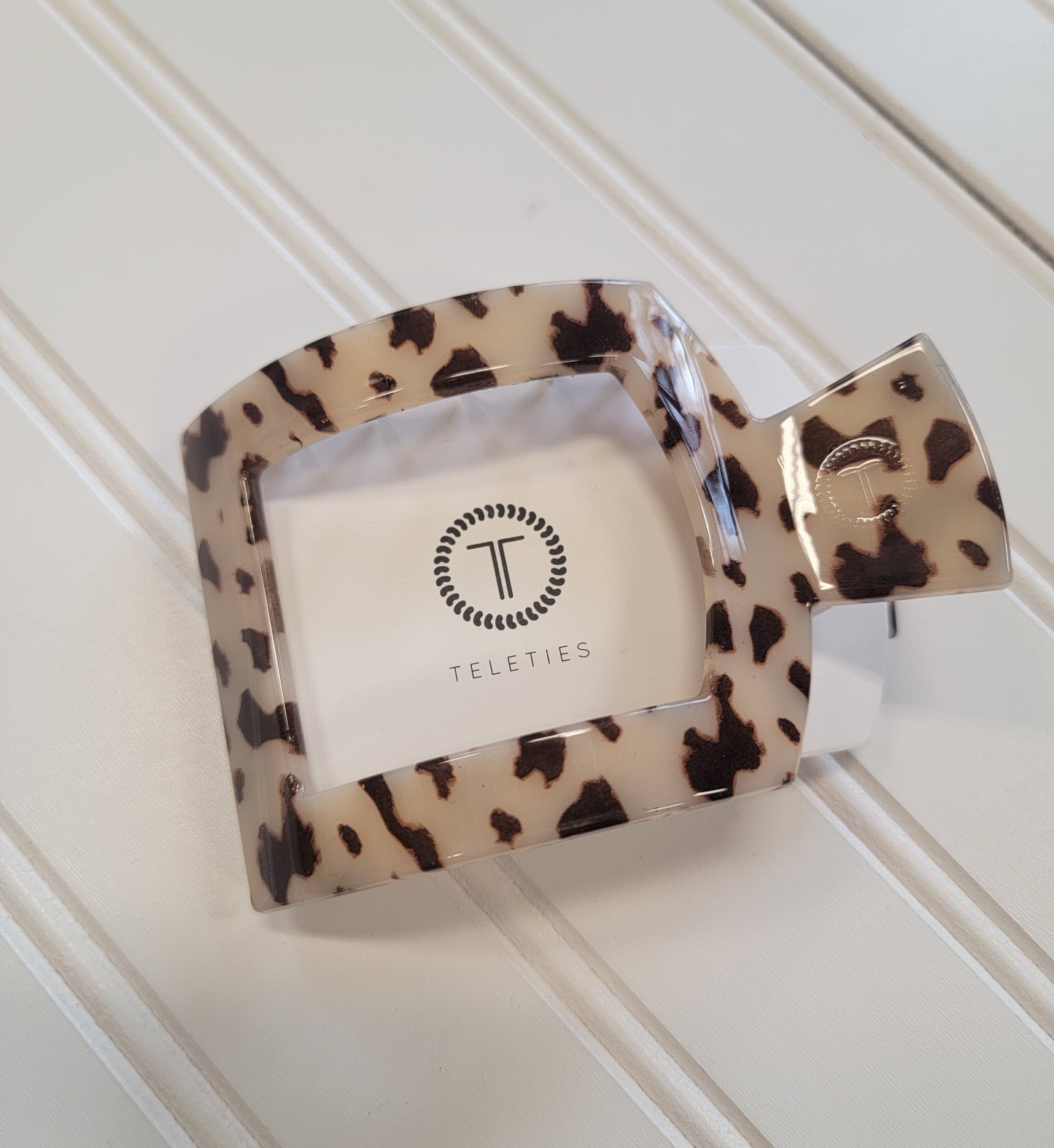 Teleties Flat Square Large Clip
