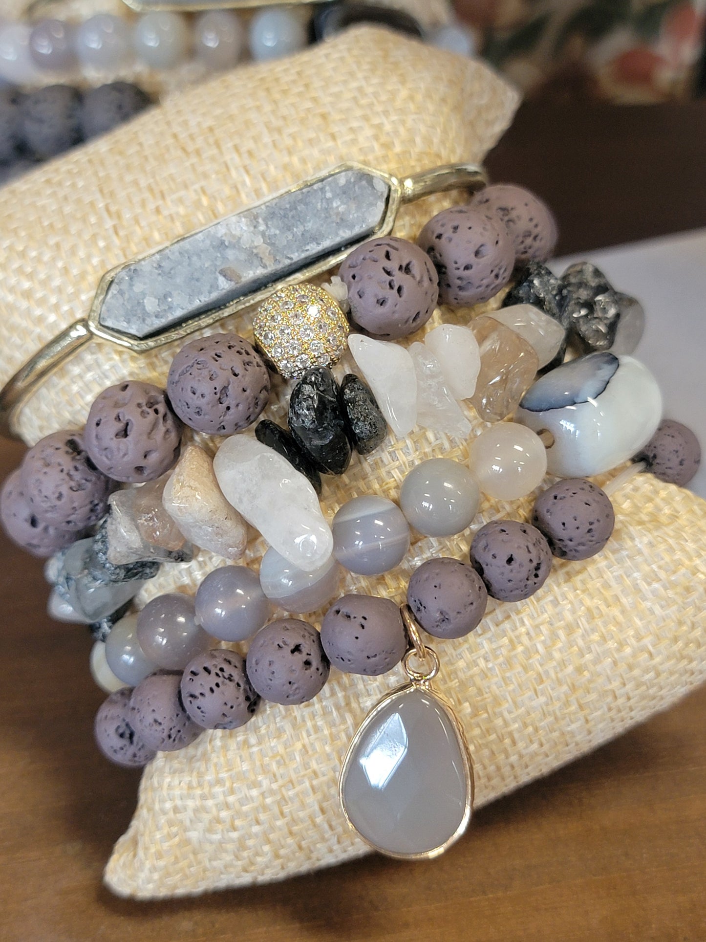 Smokey Hue Ghana Bracelet Set