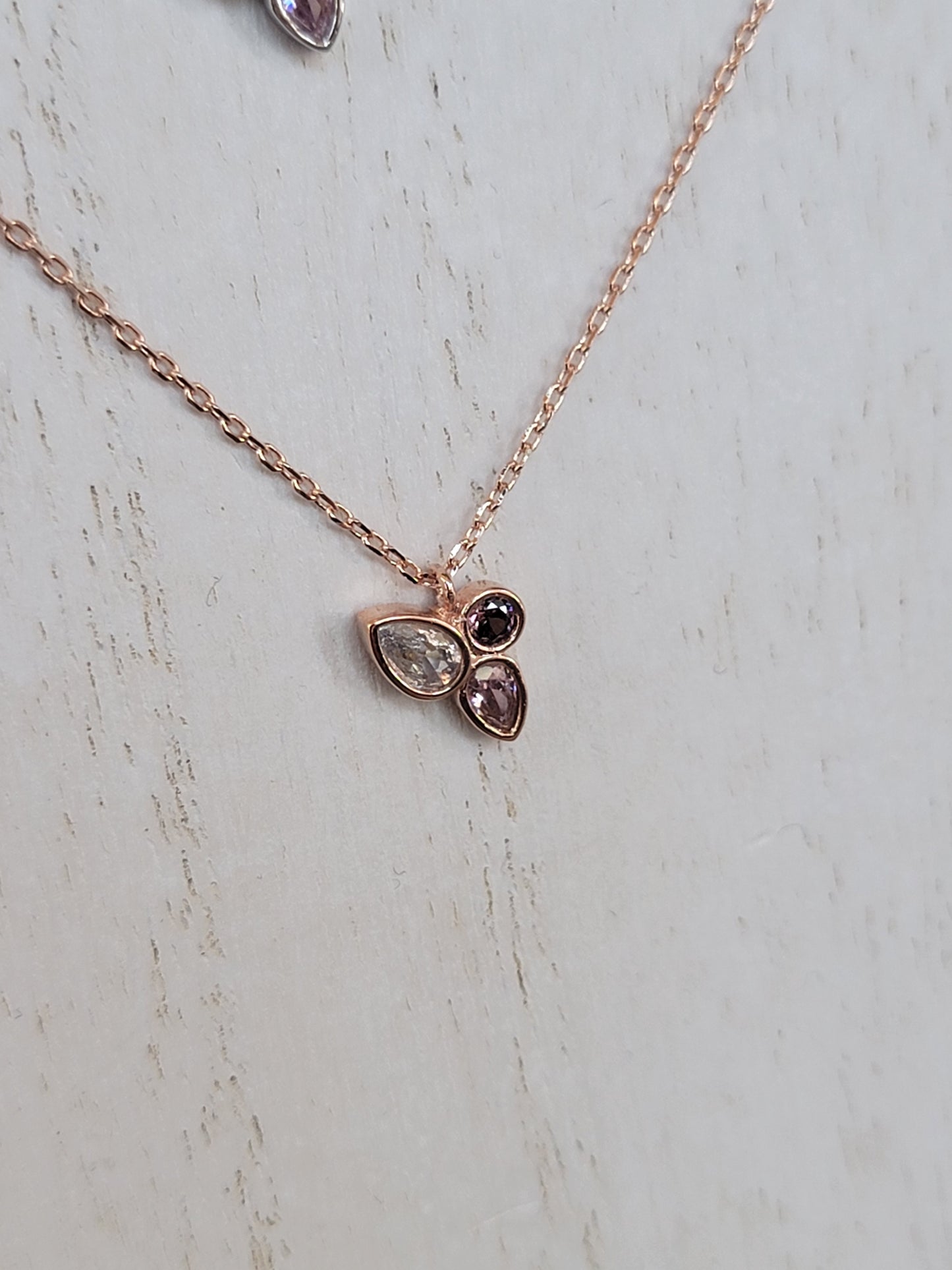 3 Stone Necklace