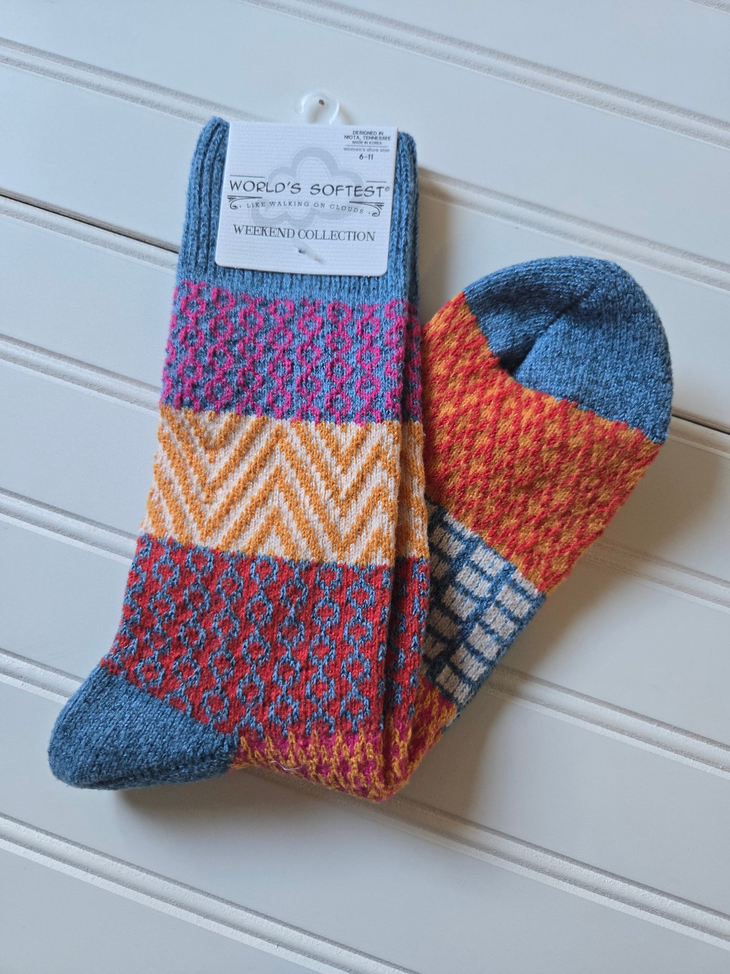 Multicolored Weekend Collection Socks