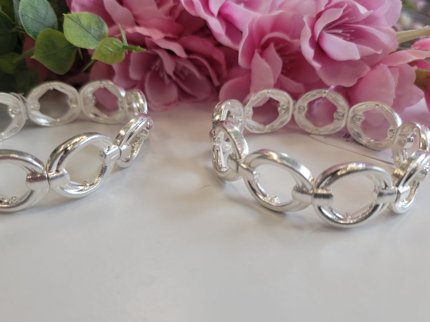 Silver Chain Link Bracelet