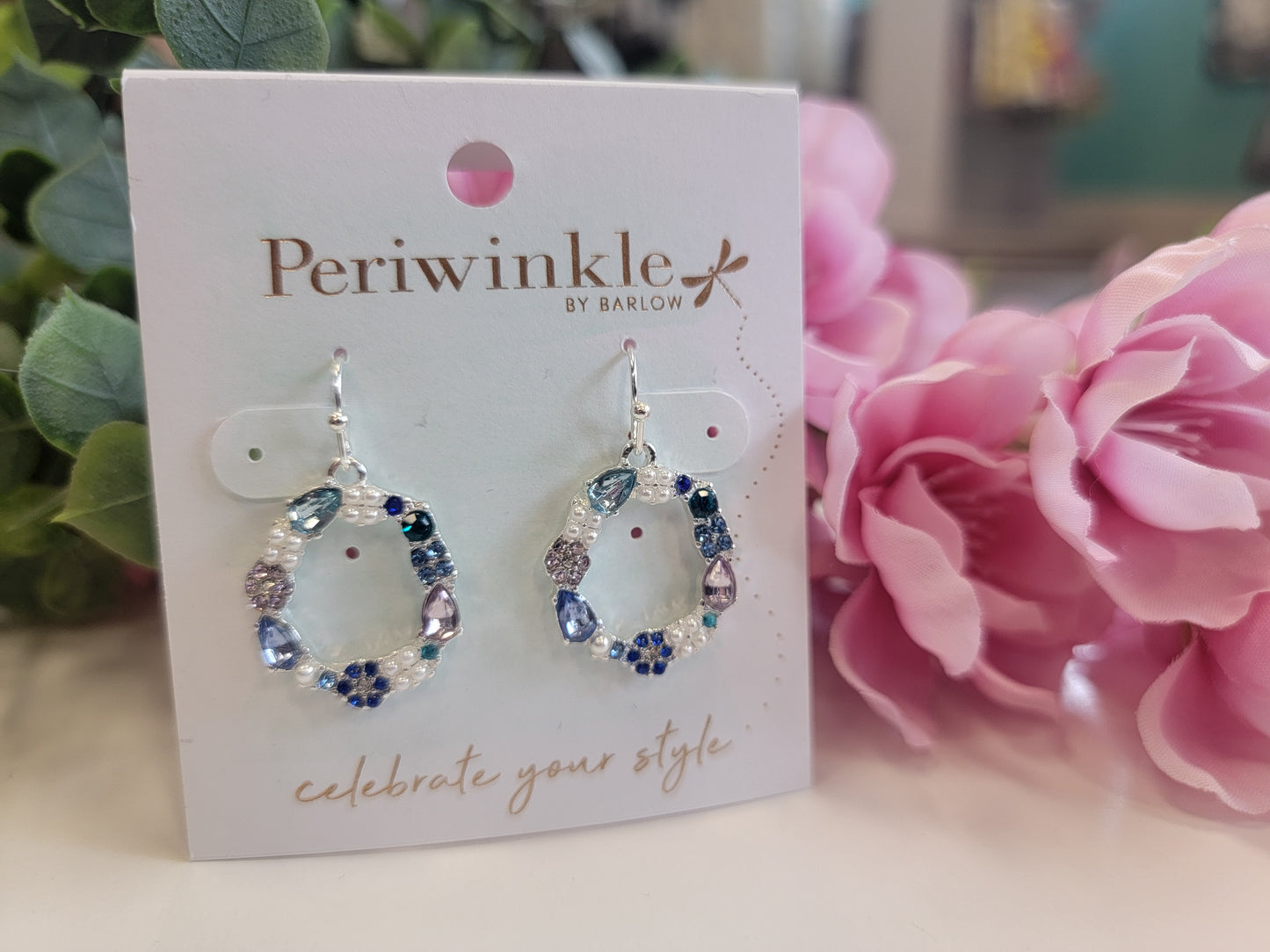 Floral Wreath Earrings