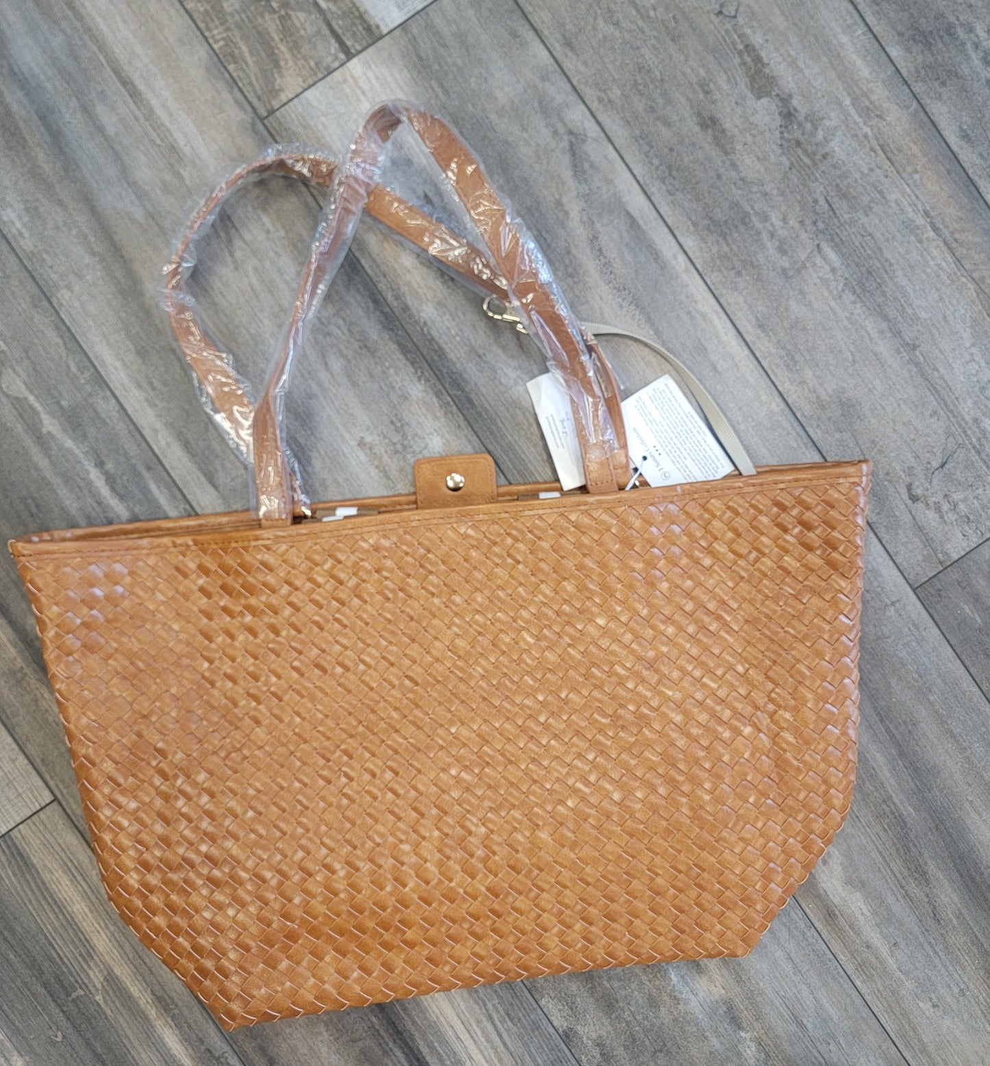 Woven Tiffany Organizer Tote