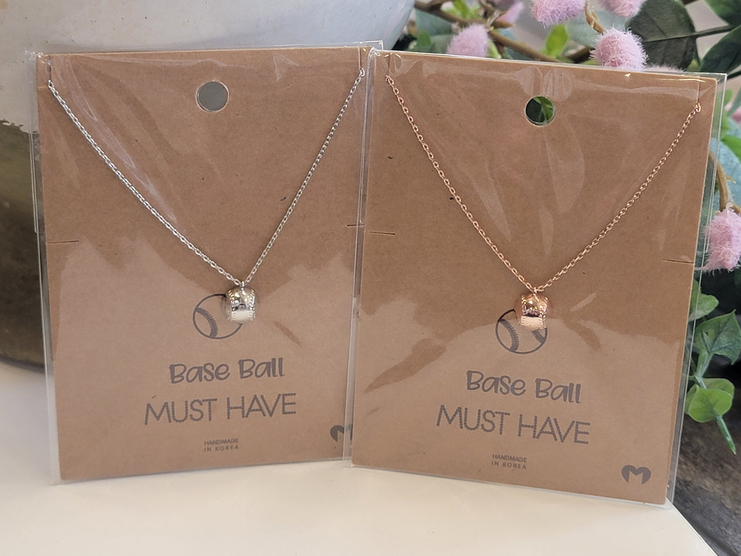 Baseball Necklace