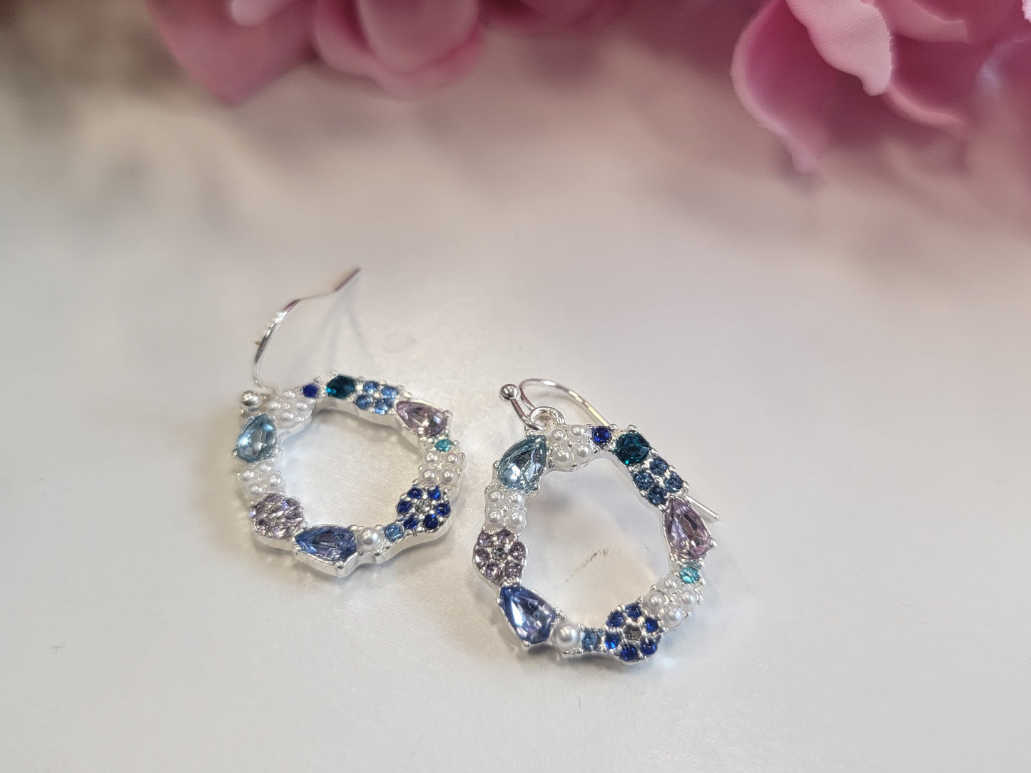 Floral Wreath Earrings