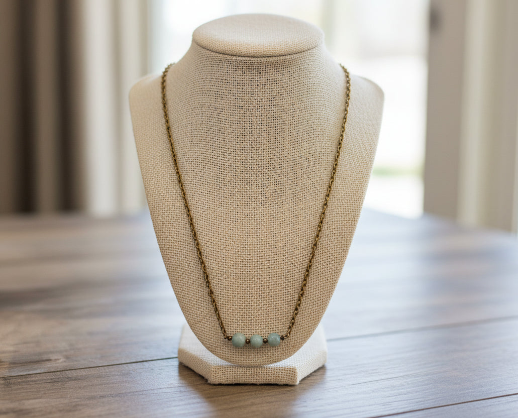 Reece Amazonite Necklcae