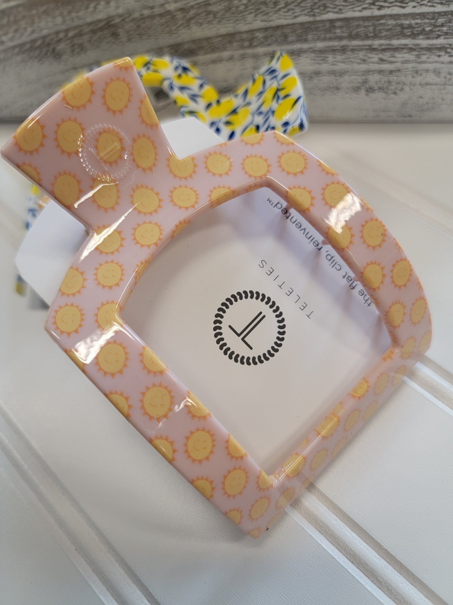 Teleties Flat Square Large Clip