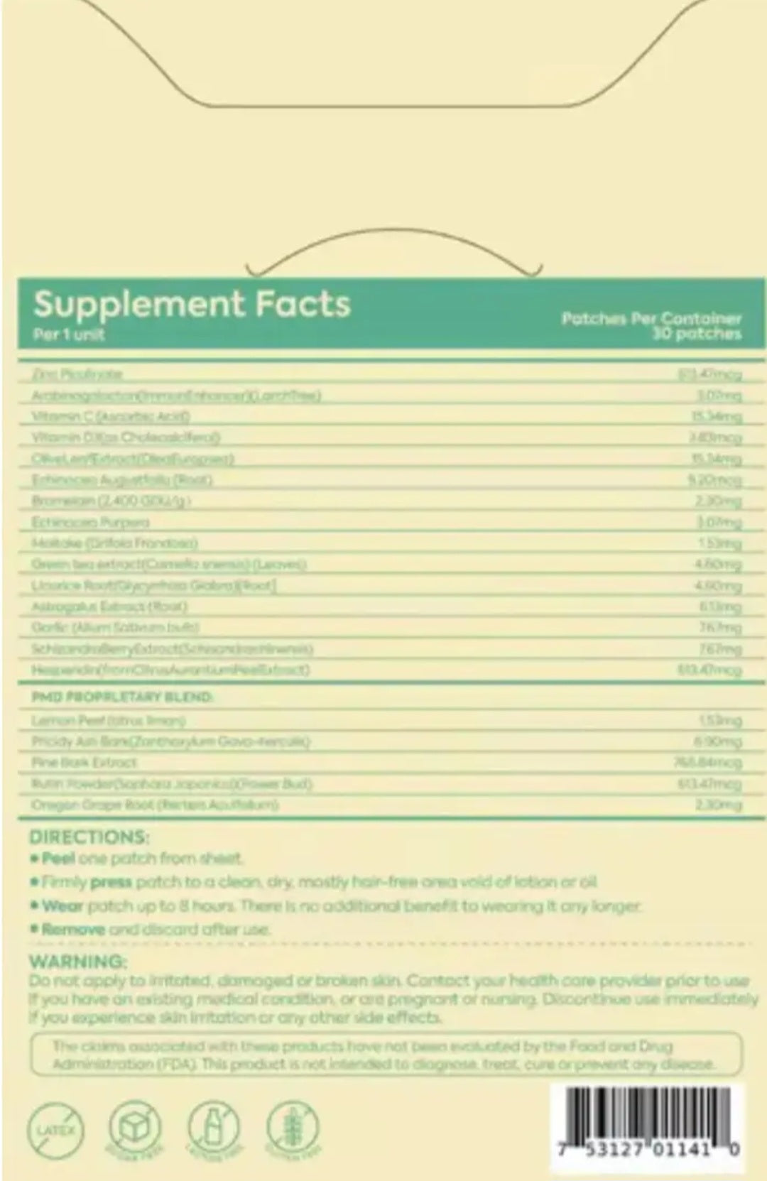 Immunity Boost Patch