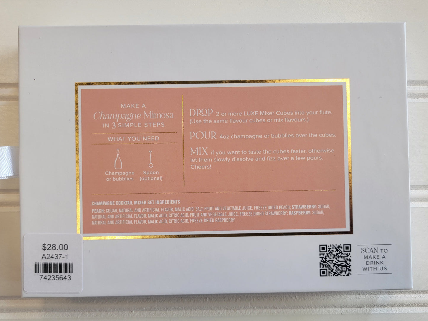 Champagne Mixer Kit