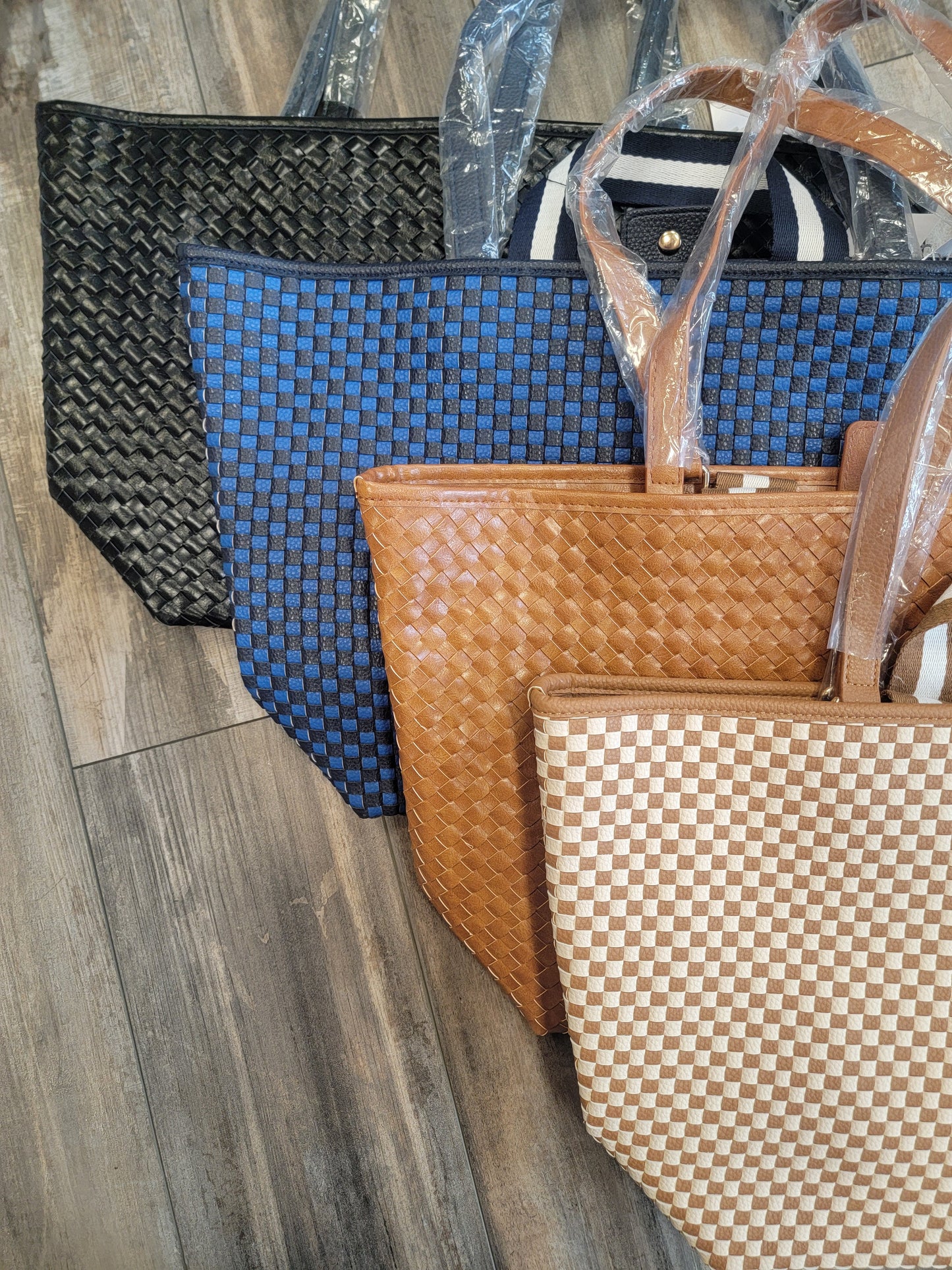 Woven Tiffany Organizer Tote