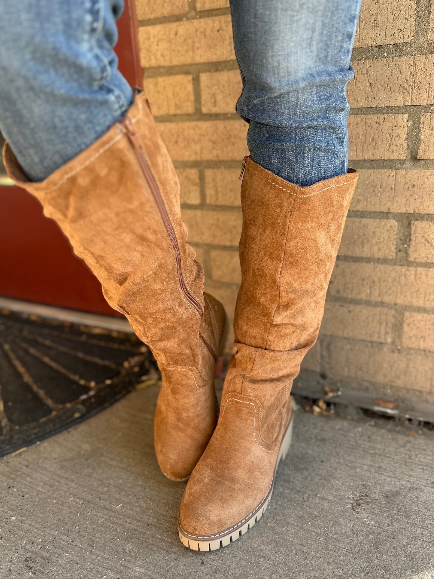 Camel Dashing Tall Boot