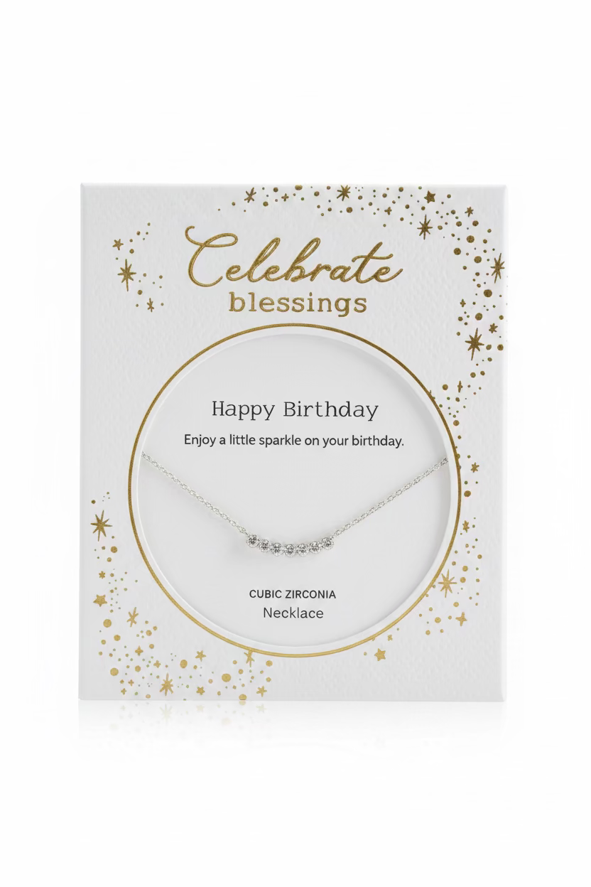 Happy Birthday Necklace