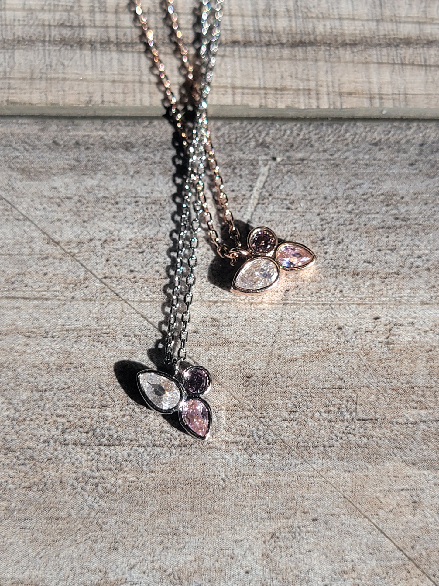 3 Stone Necklace