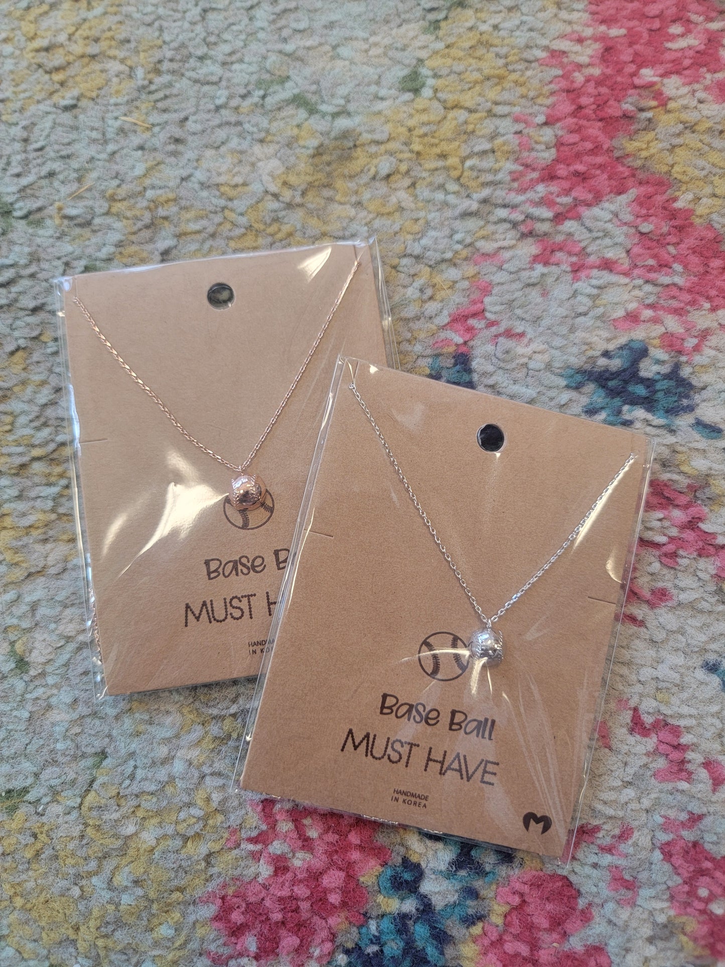 Baseball Necklace
