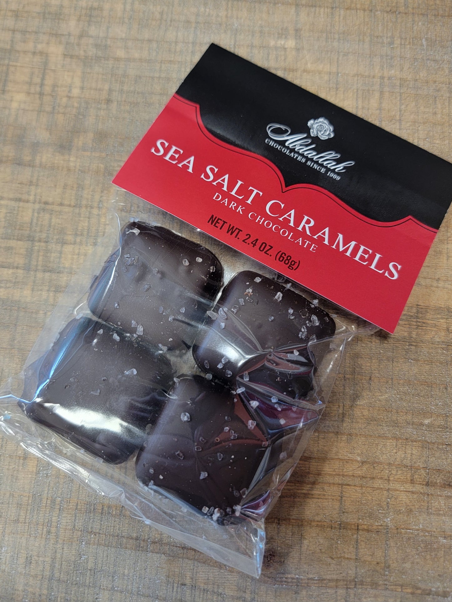 4 Piece Sea Salt Caramels