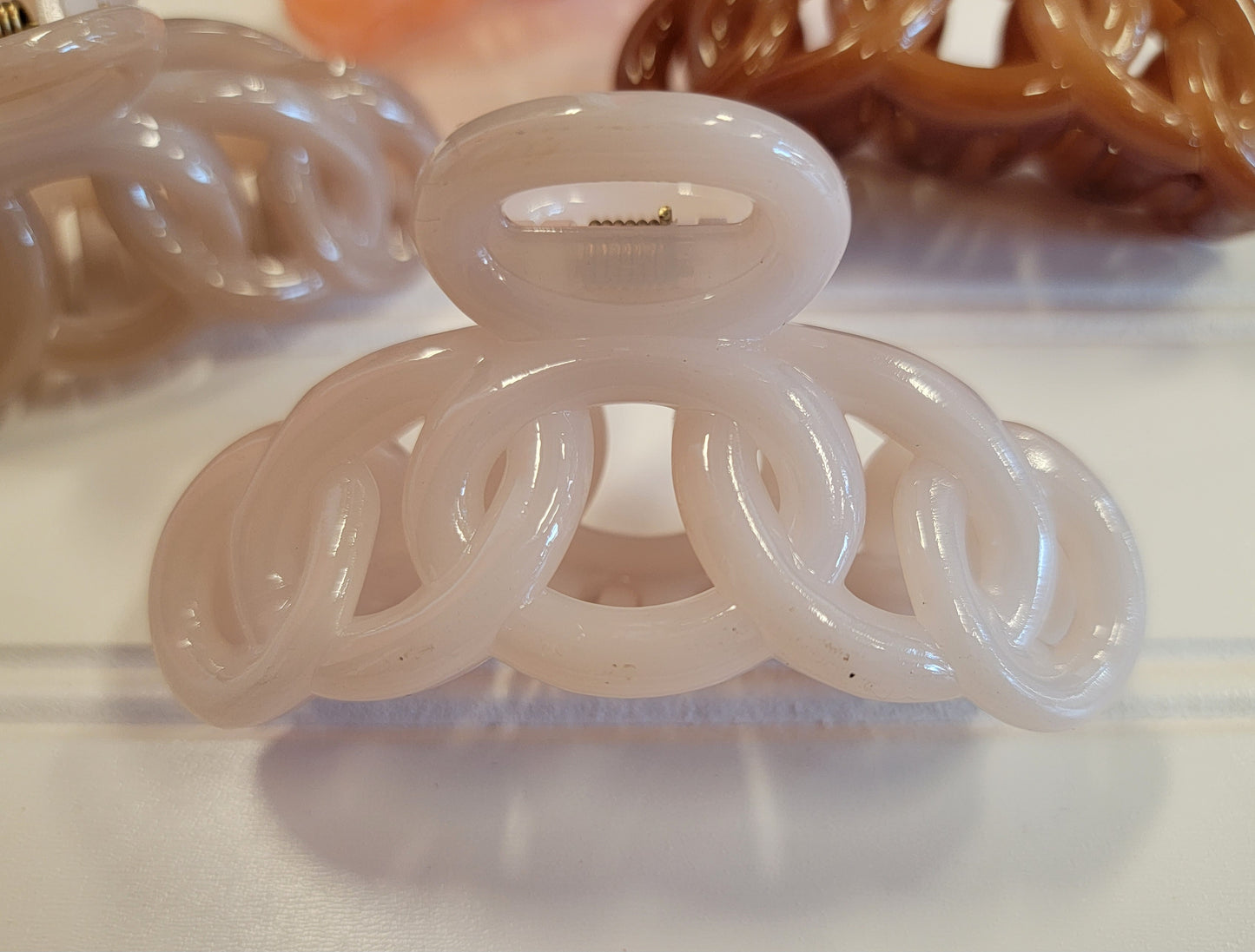 Linked Circle Hair Clip