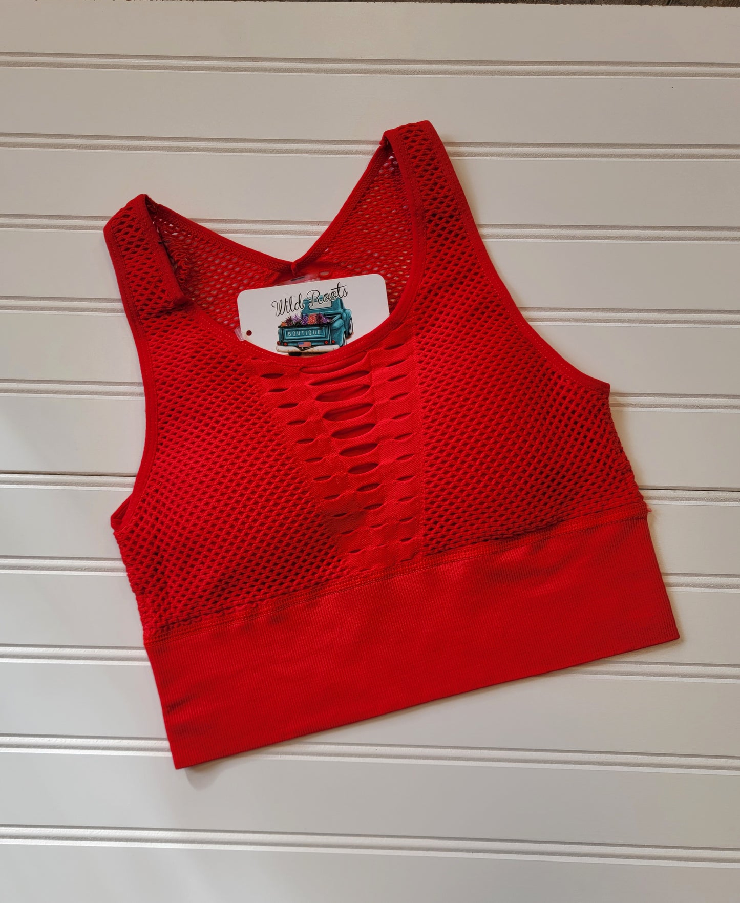 Laser Cut Sports Bra