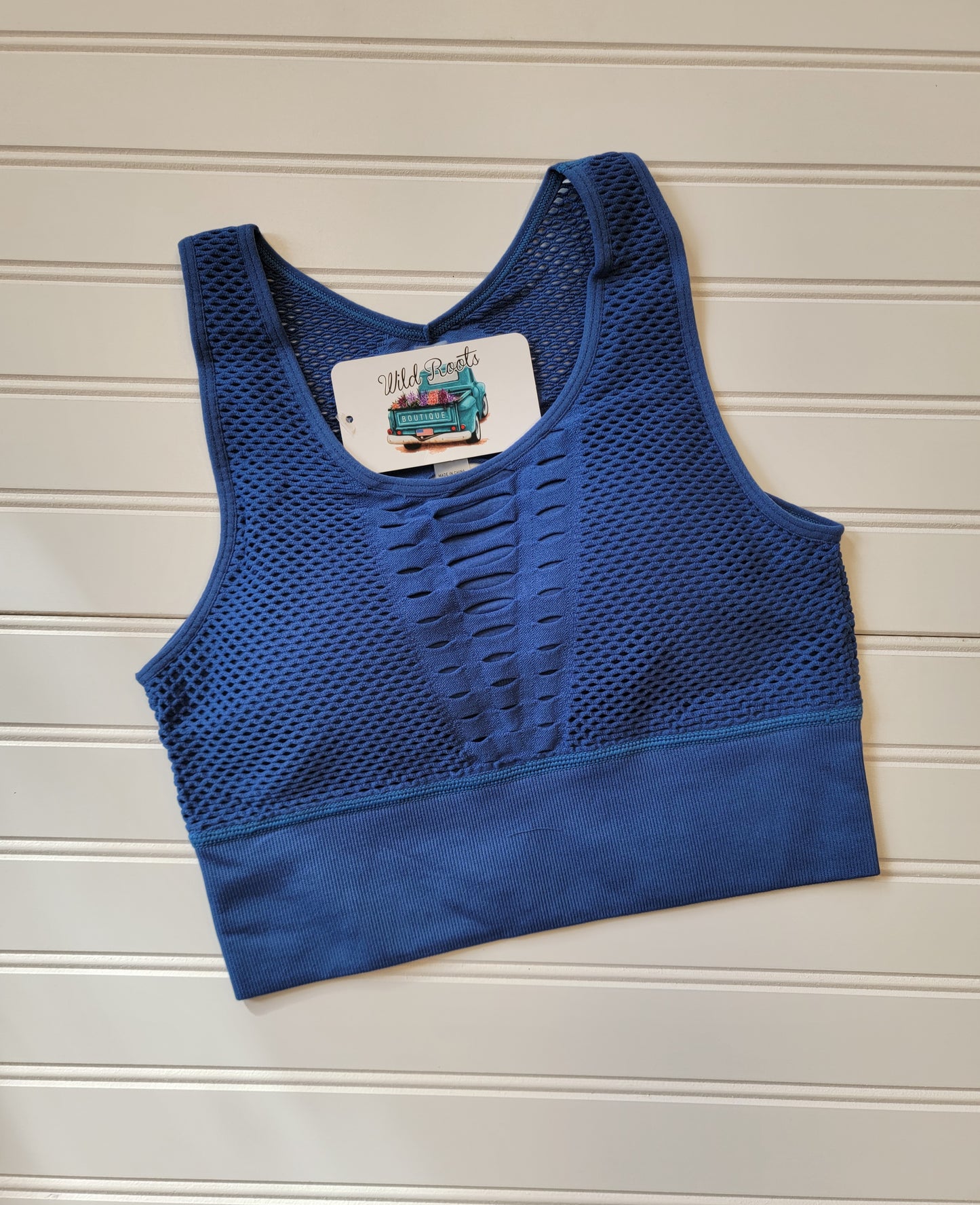 Laser Cut Sports Bra