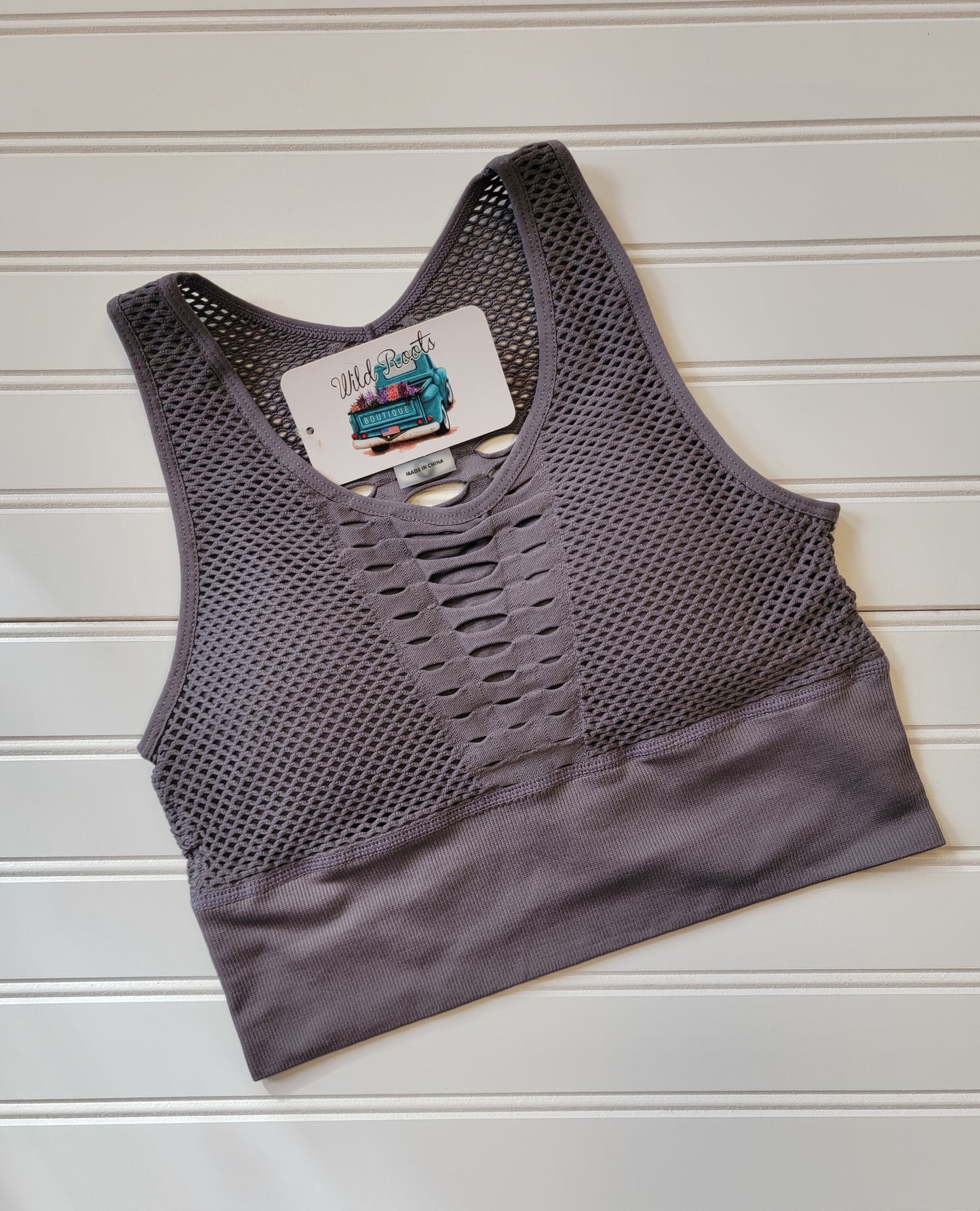 Laser Cut Sports Bra