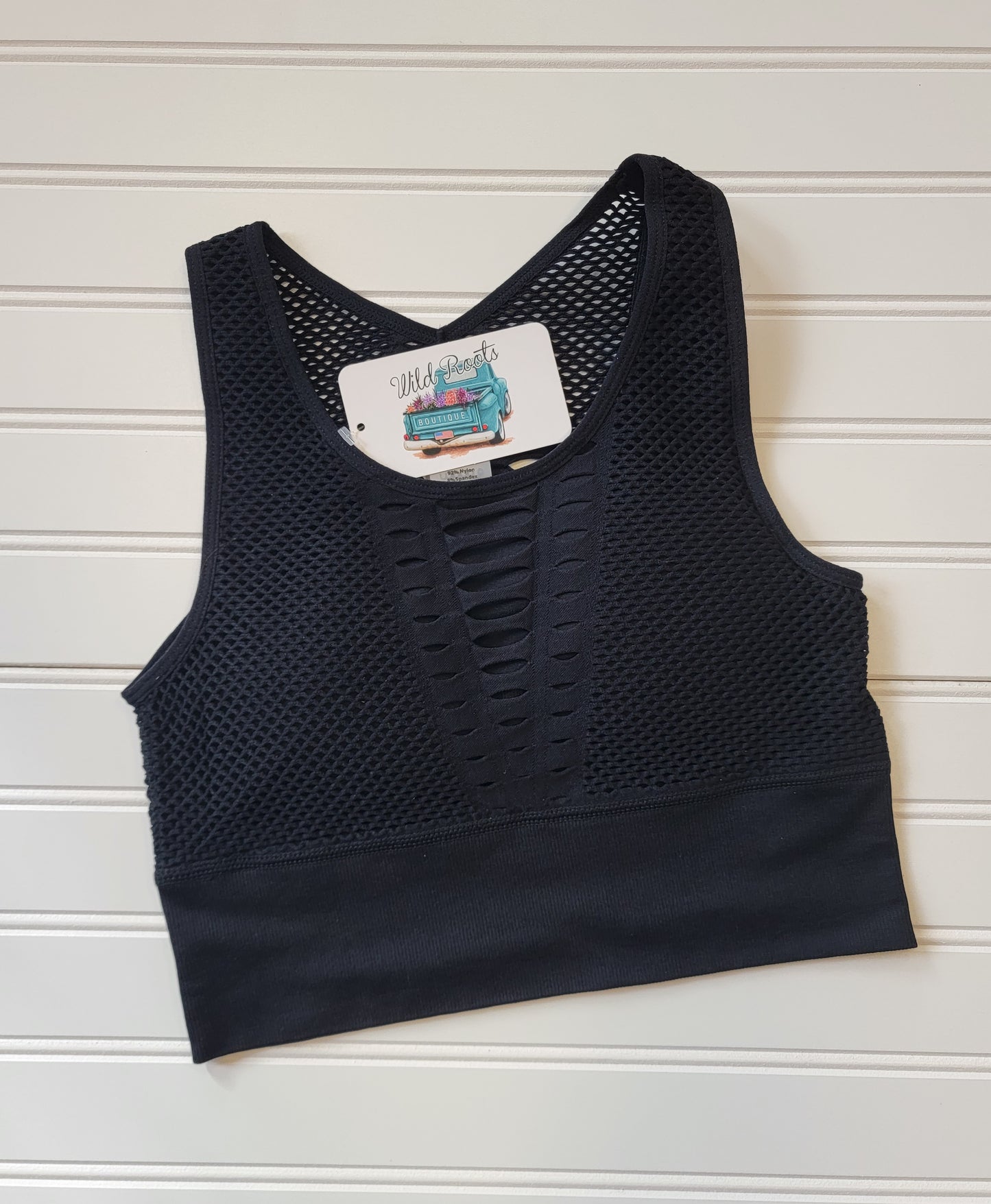 Laser Cut Sports Bra