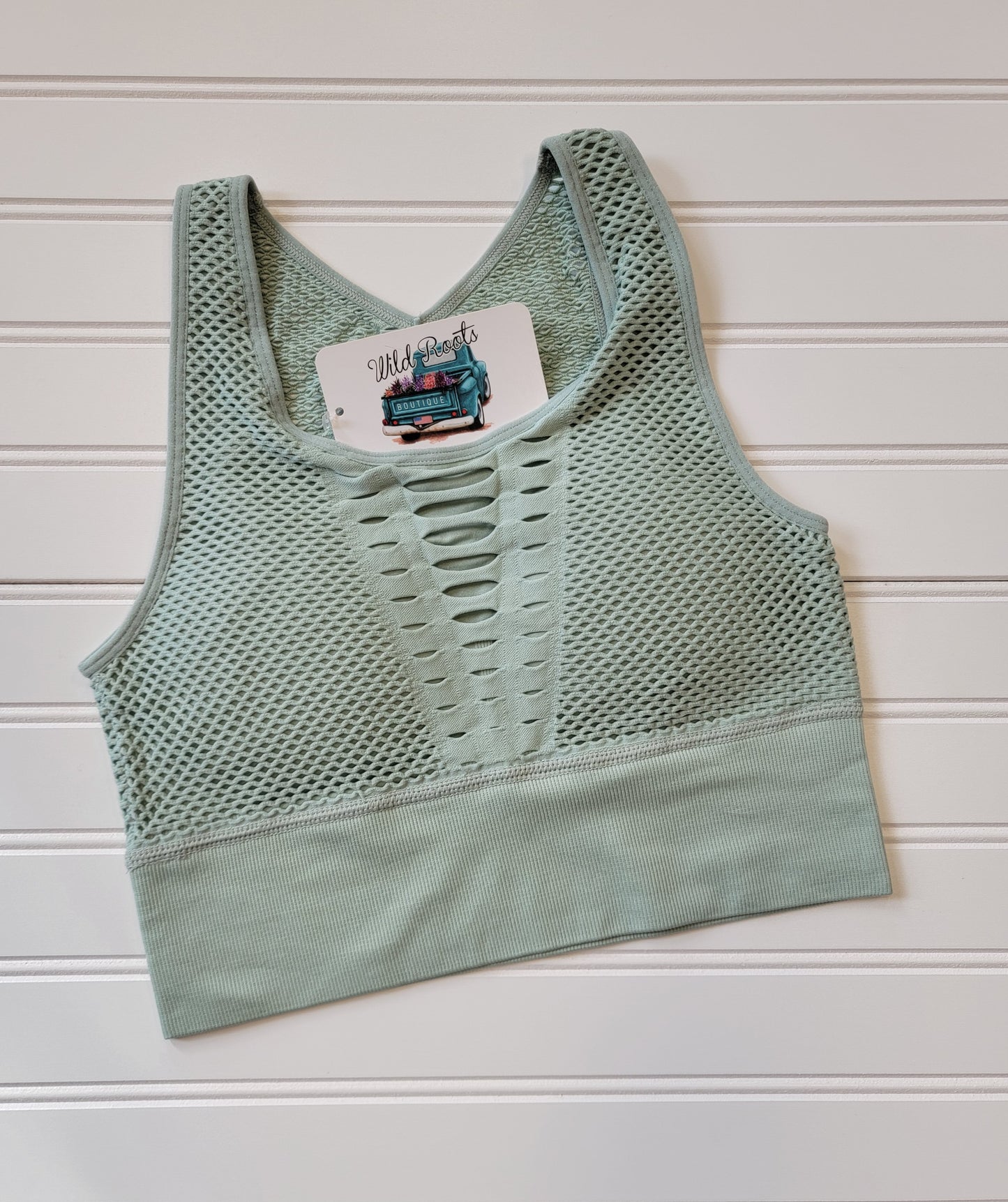 Laser Cut Sports Bra