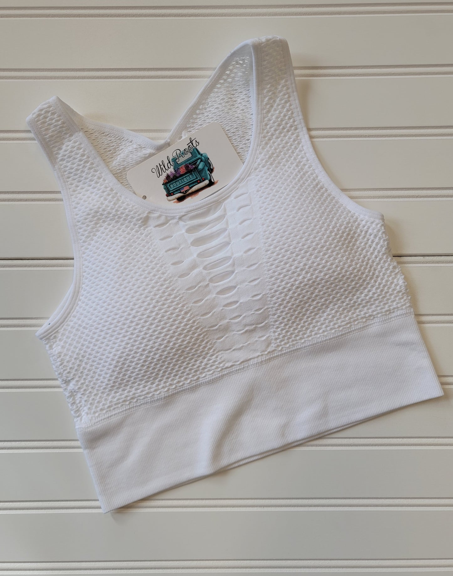 Laser Cut Sports Bra