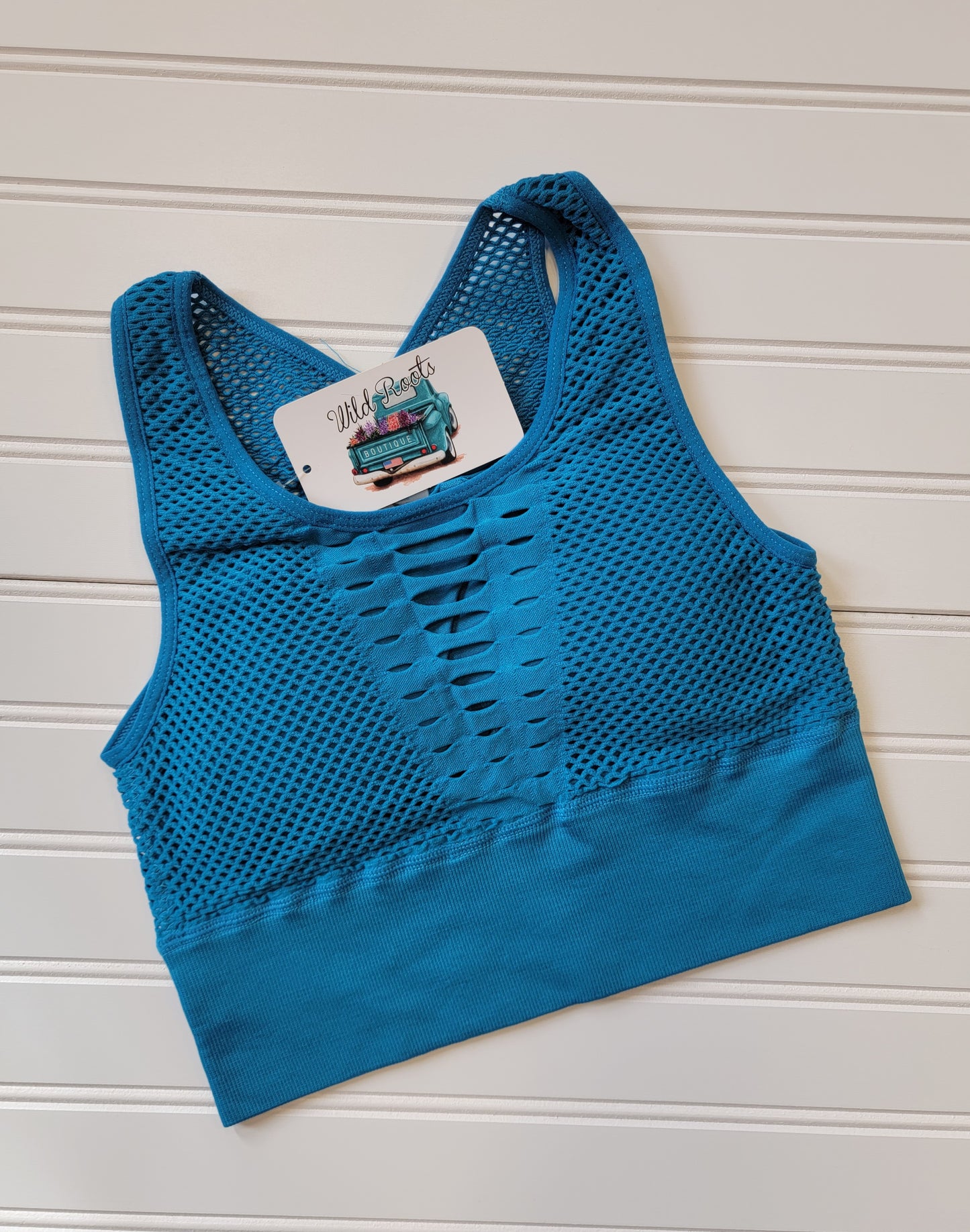 Laser Cut Sports Bra