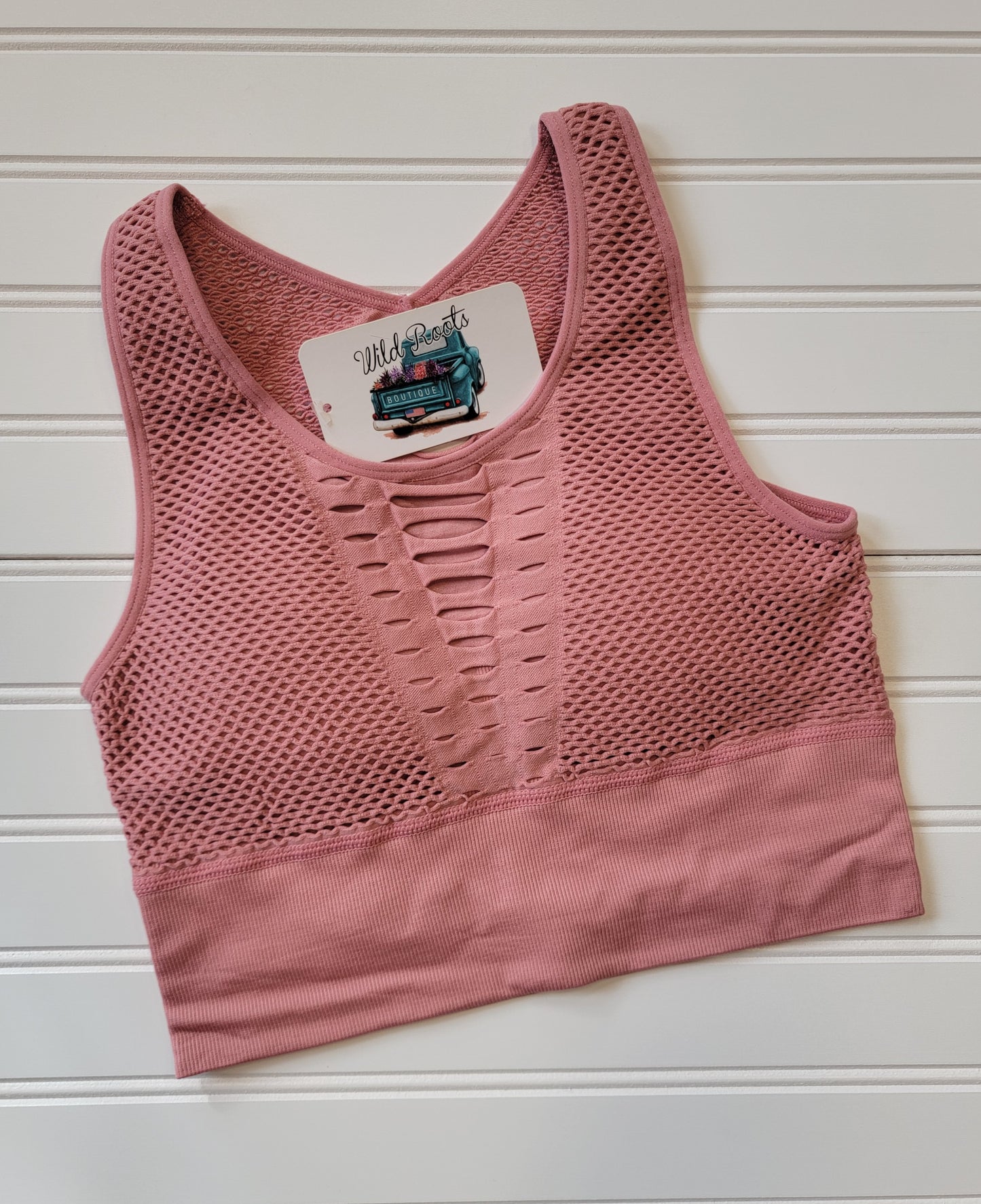 Laser Cut Sports Bra