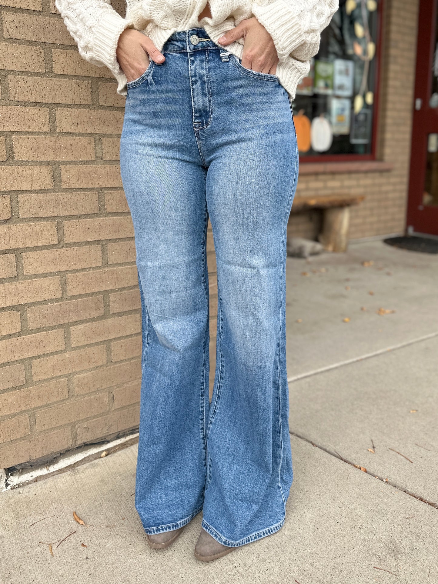 High Rise Wide Leg Jenny Jeans