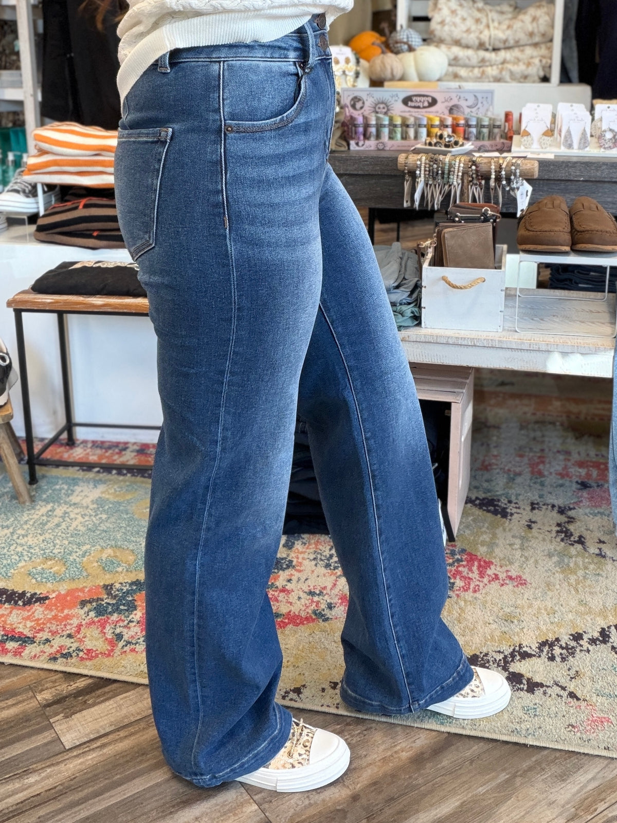Audra Wide Leg Jeans